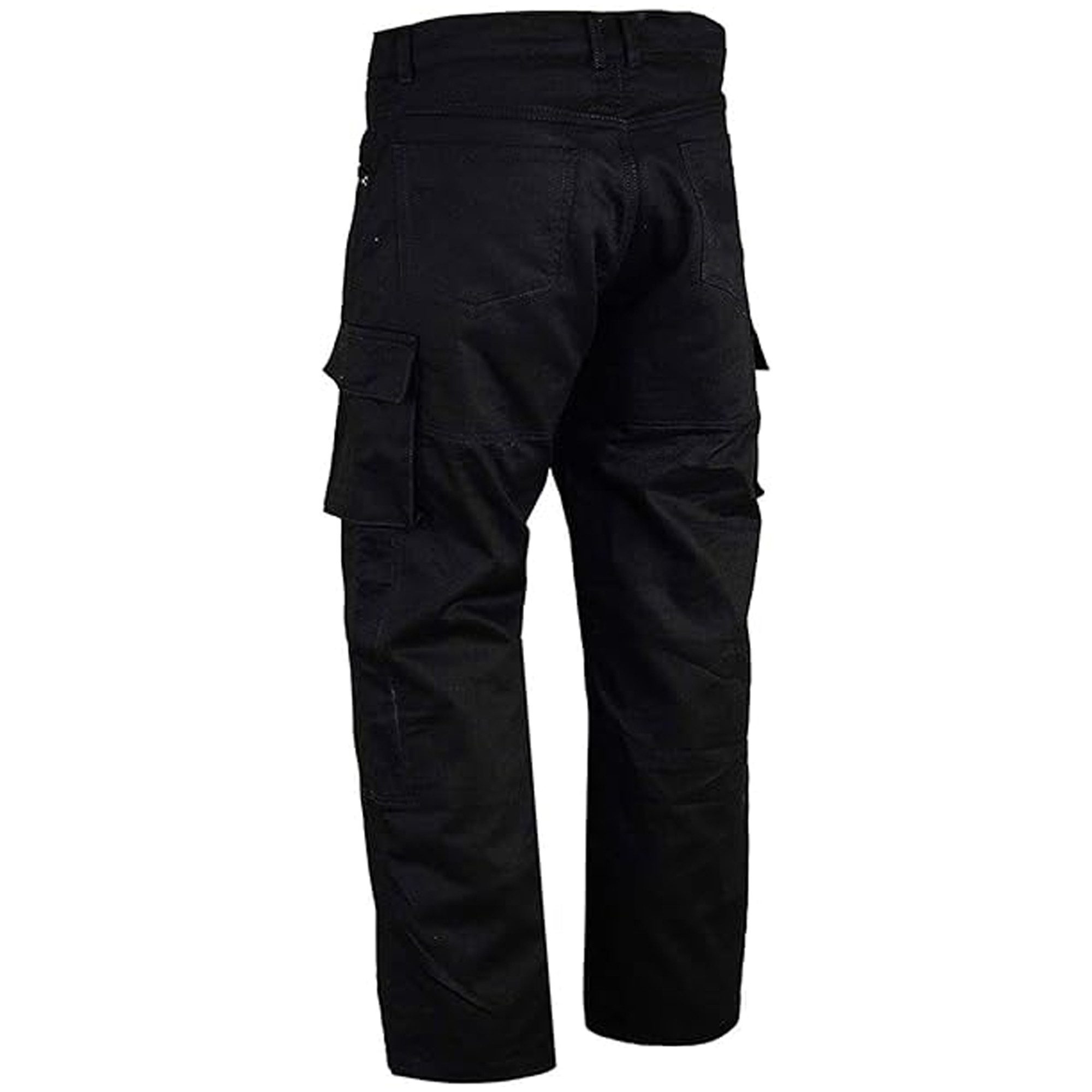 German Wear Motorradhose JEANS-003 Motorradjeans Biker Cargohose mit Schutz Aramidstoff & CE-Protektoren – Bild 5 von 5