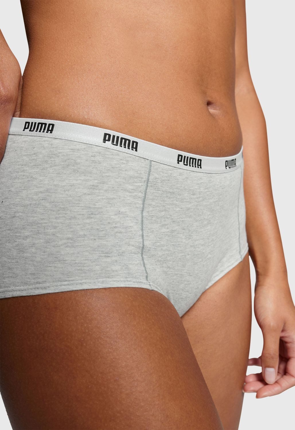 PUMA BODYWEAR Panty Shorts (Set, 9er Pack) Logobund