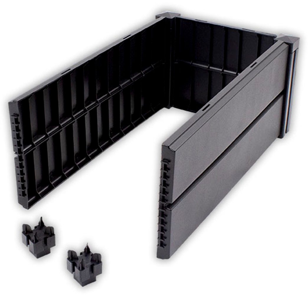 KHW Hochbeet Erweiterungsset für Hochbeet Demeter - schmal, BxTxH: 82x44x31 cm