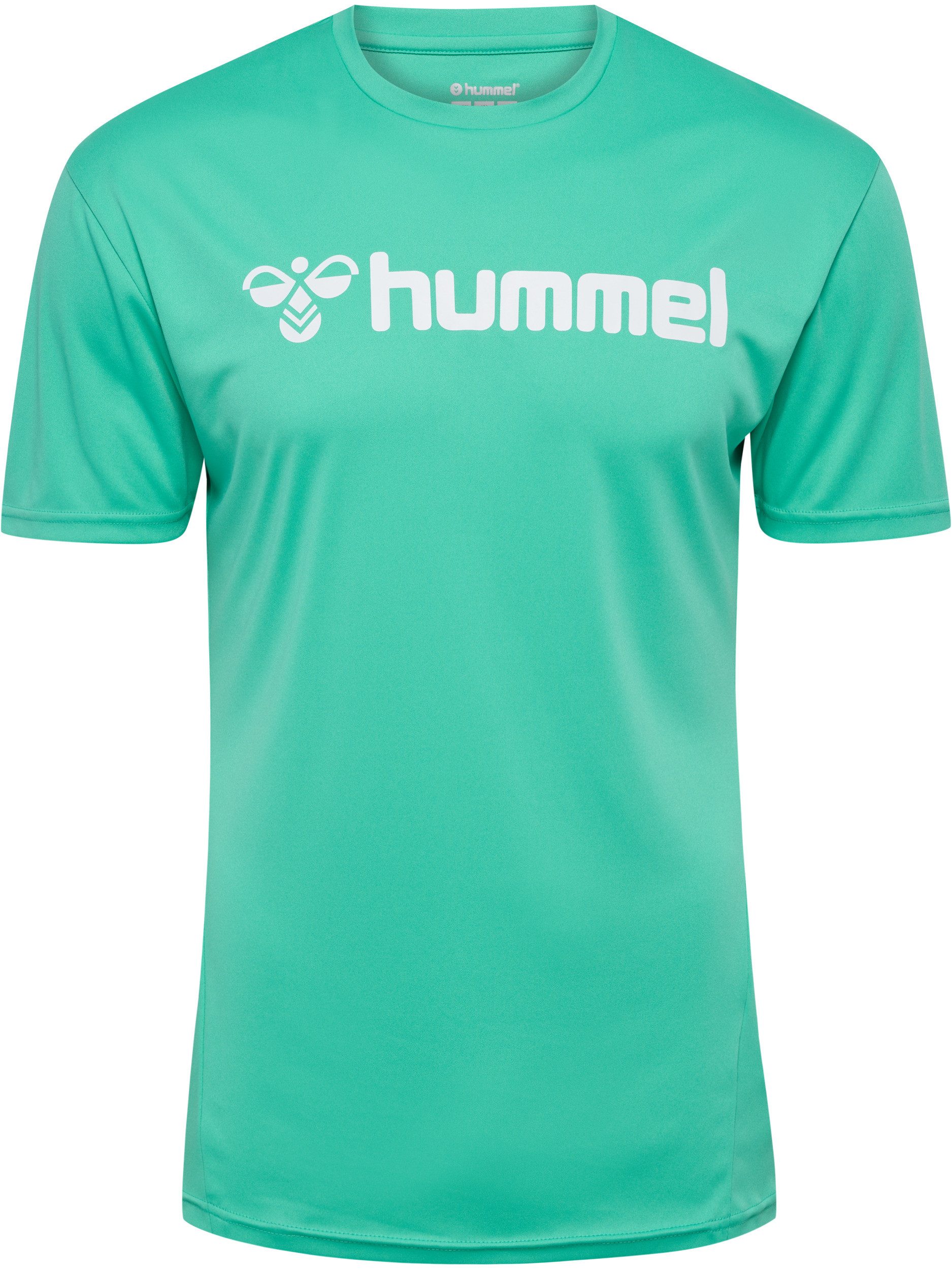 hummel Trainingsshirt hmlLOGO JERSEY S/S mit Rundhalsausschnitt, Kurzarm-Design, schnell trocknend