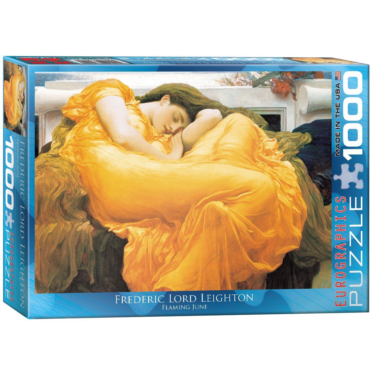 EUROGRAPHICS Puzzle EuroGraphics 6000-3214 Flaming June Lord Leighton, 1000 Puzzleteile