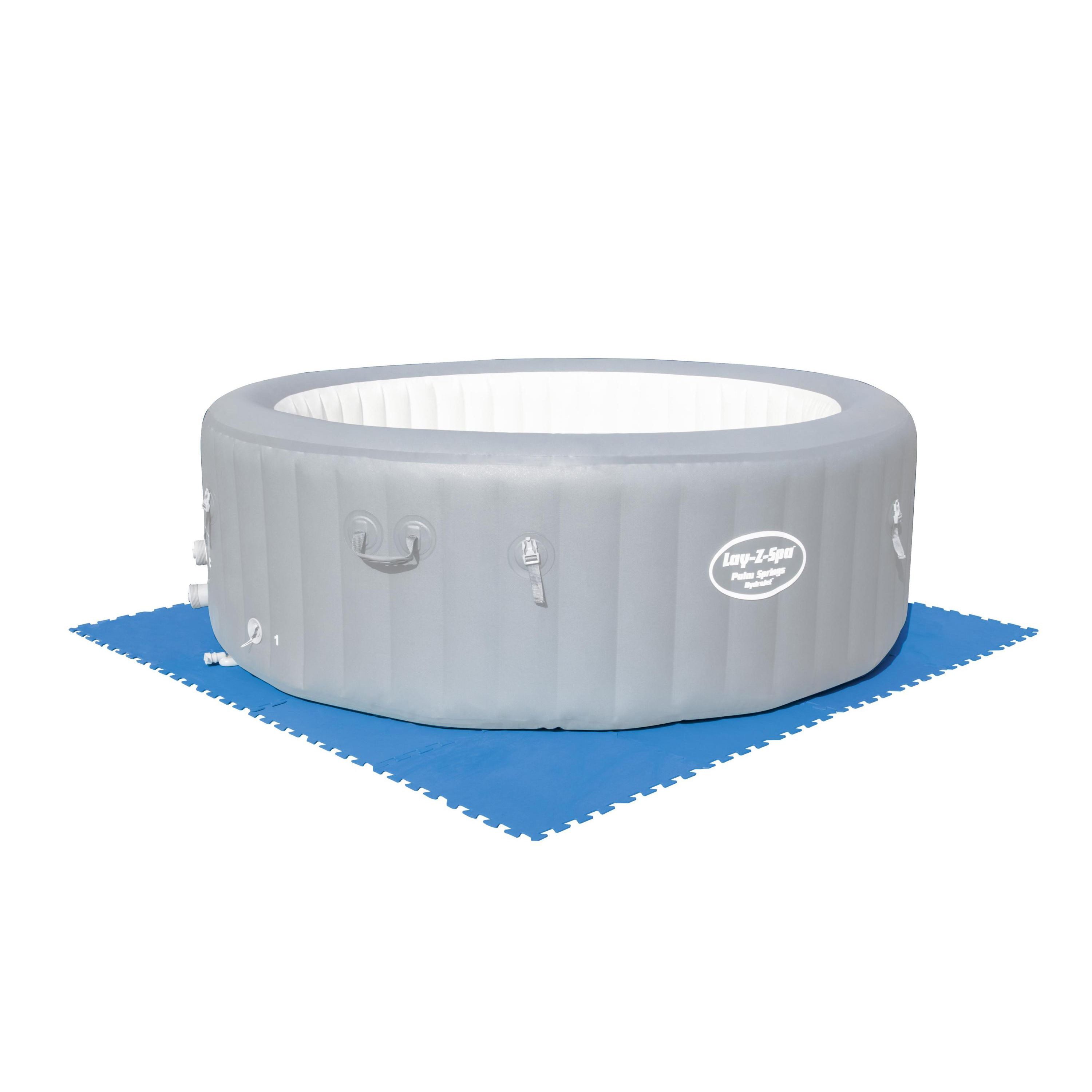 Bestway Pool-Bodenschutzfliese a 50 x 50 cm, blau, Set, 9-St.