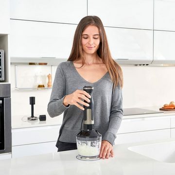 Black + Decker Standmixer Black decker Handrührgerät Black Decker ES9160080B Schwarz 1500 W, 1500 W