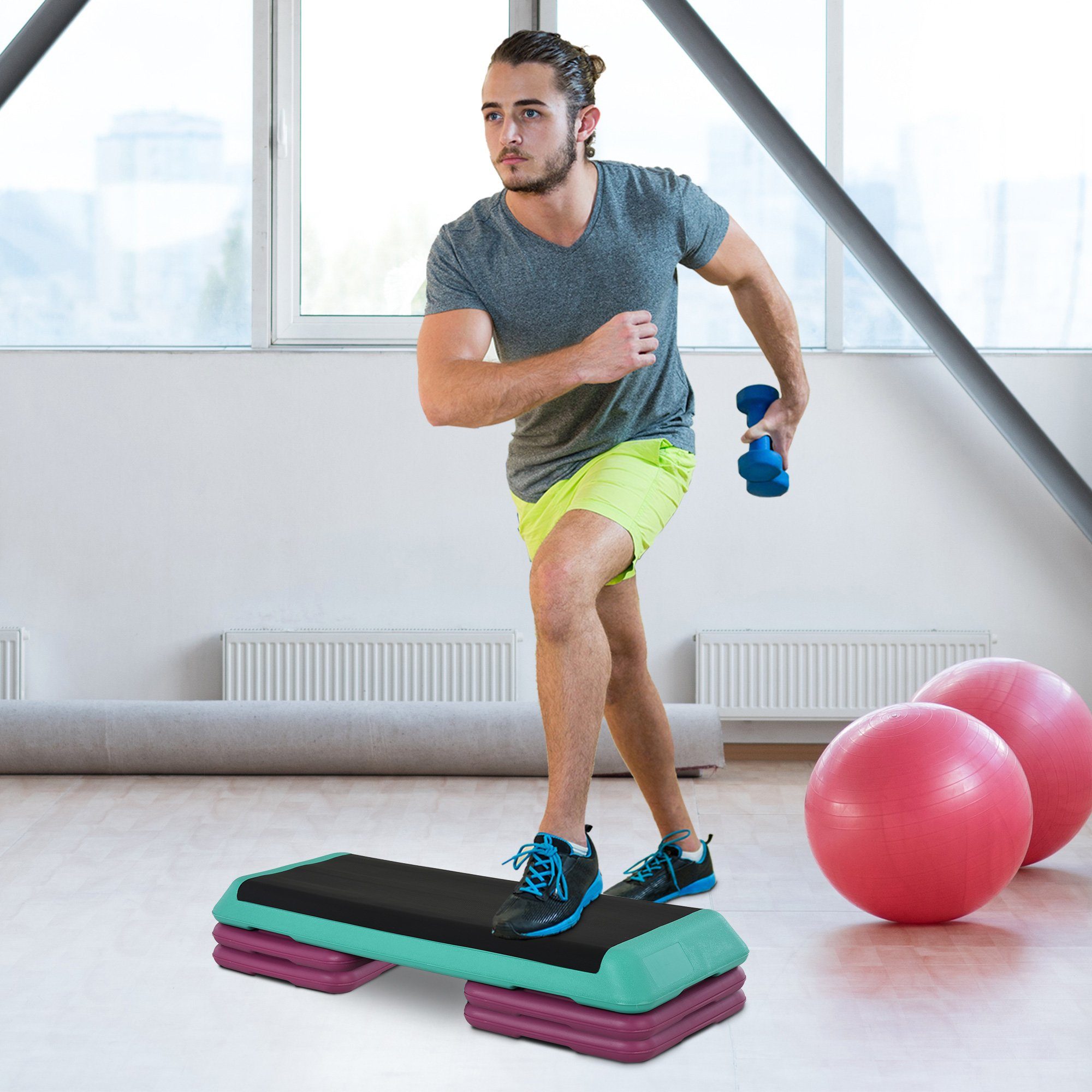 HOMCOM Stepper Steppbrett höhenverstellbar – Bild 2 von 5