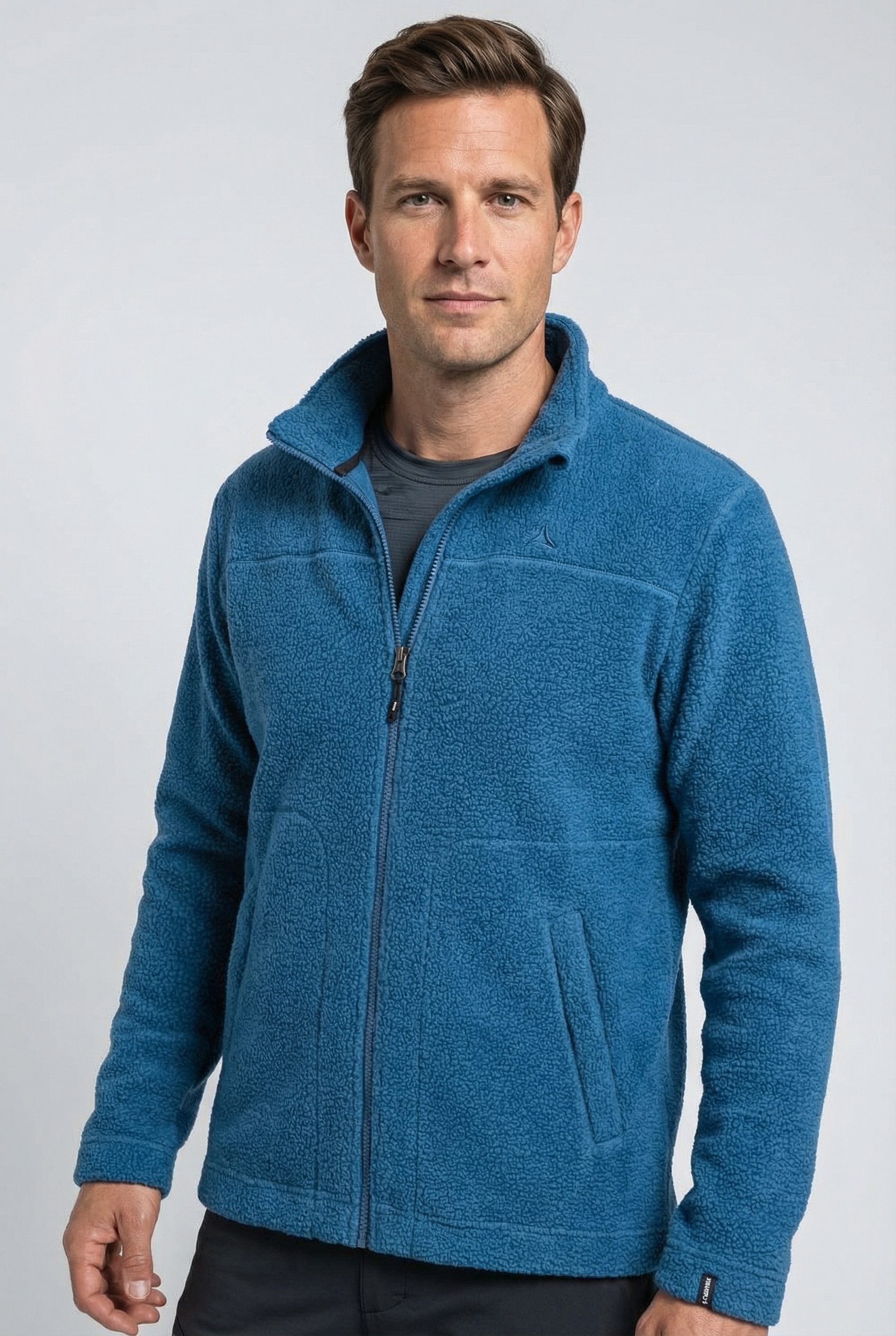 Schöffel Fleecejacke CIRC Fleece Jk Style Purga MNS lockere Passform, überschnittene Schultern