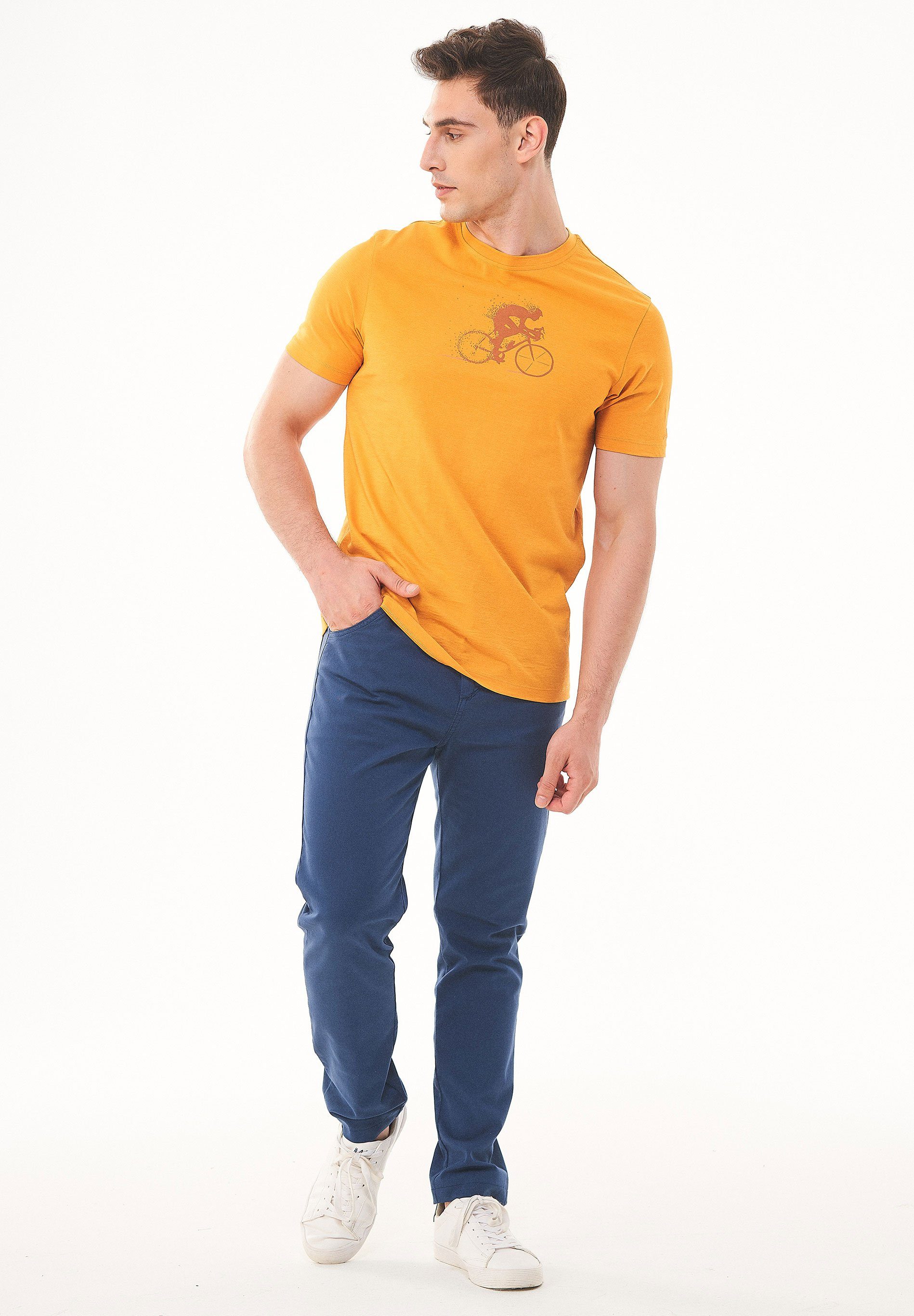 T-Shirt Gelb ORGANICATION
