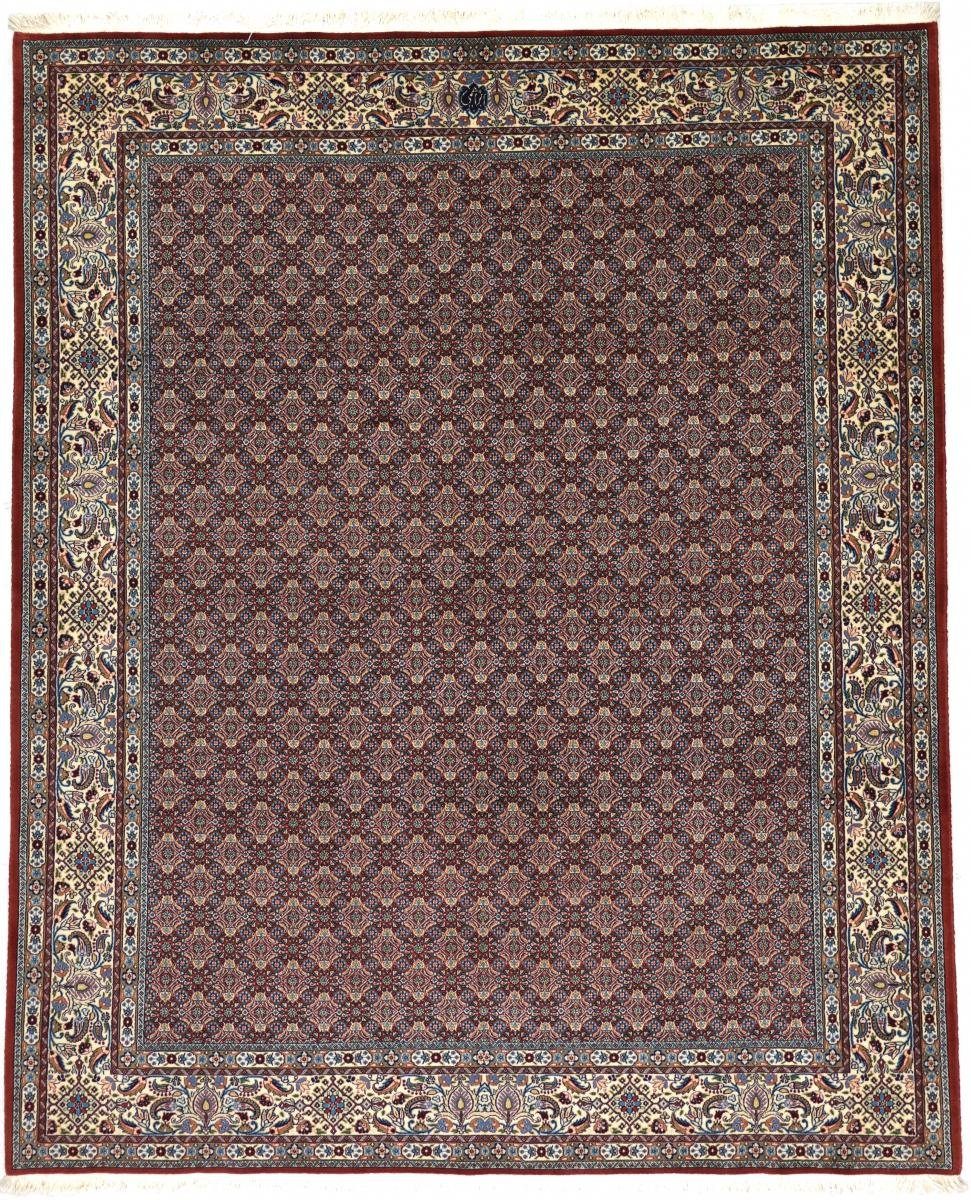 Orientteppich Moud Dorokhsh 244x298 Handgeknüpfter Orientteppich / Perserteppich, Nain Trading, rechteckig, Höhe: 12 mm