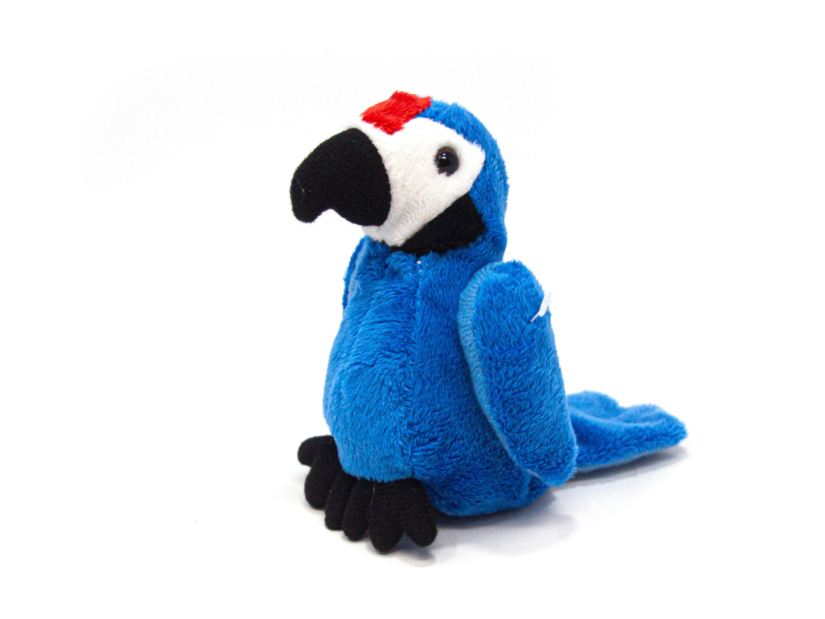 Cornelißen Kuscheltier Cornelissen - Kuscheltier - Papagei - 11 cm - Blau