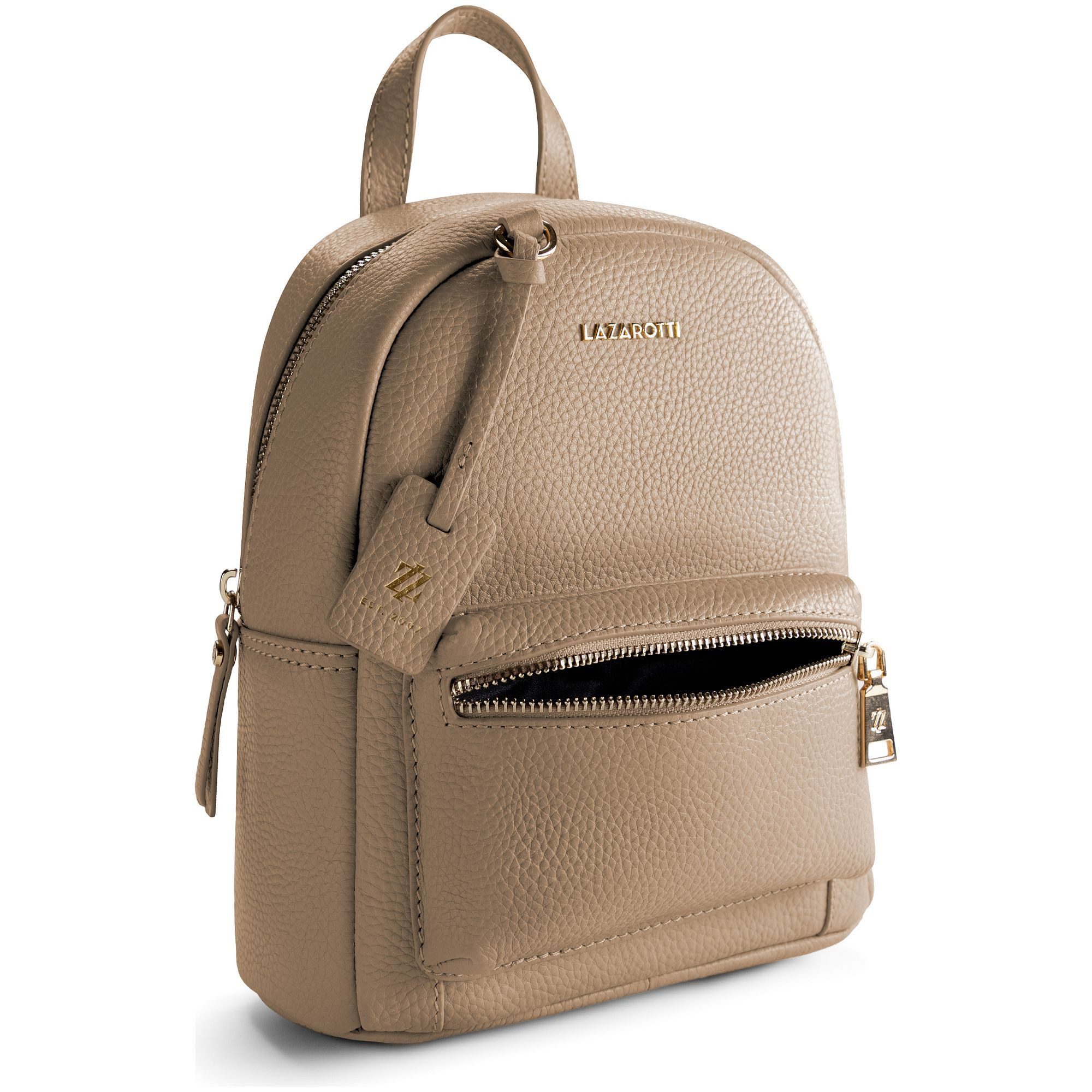 Lazarotti Cityrucksack Bologna Leather1, Leder