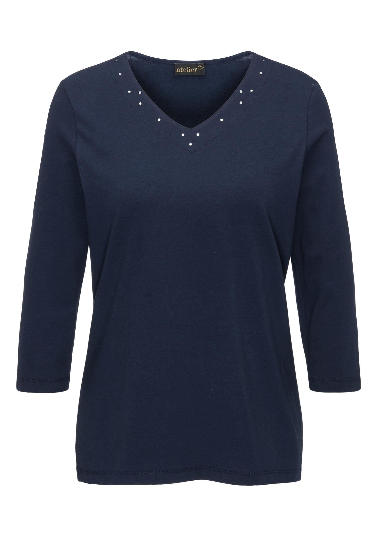 GOLDNER 3/4-Arm-Shirt Kurzgröße: günstig online kaufen