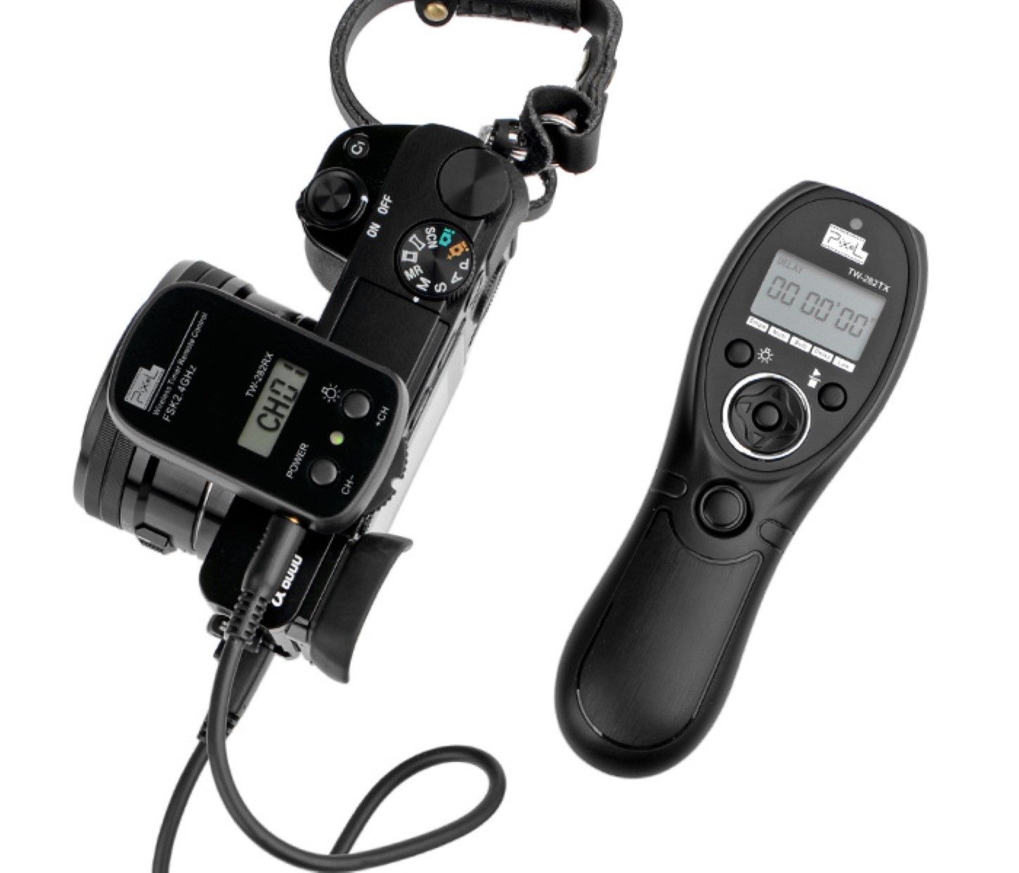 Pixel Pixel Timer Funk-Fernauslöser TW-282 S2 für Sony Kabel-Fernauslöser