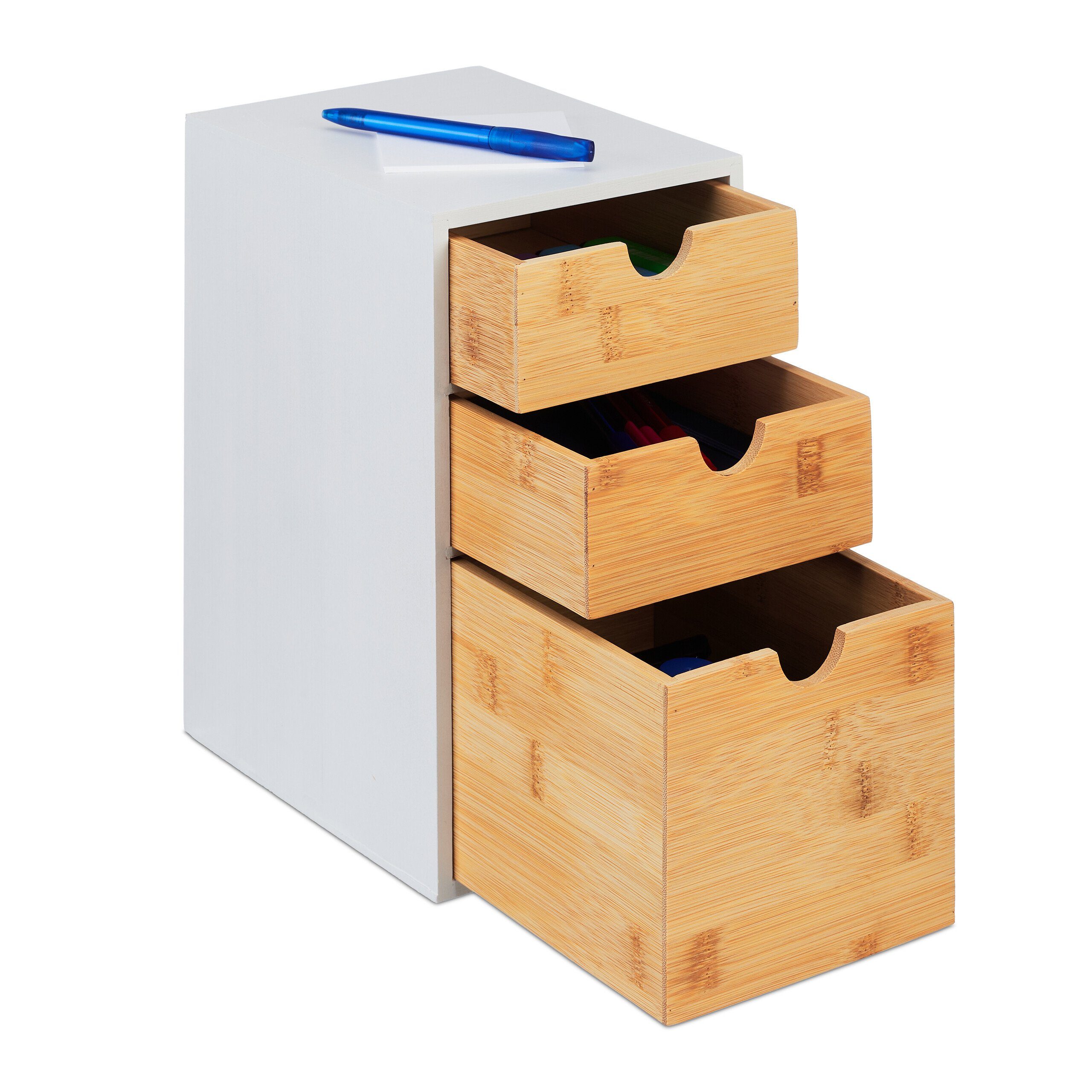 Organizer Schubladenbox mit 3 Fächern