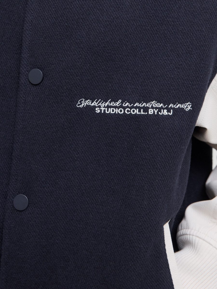 Jack & Jones Junior Collegejacke JJROSS mit Stehkragen