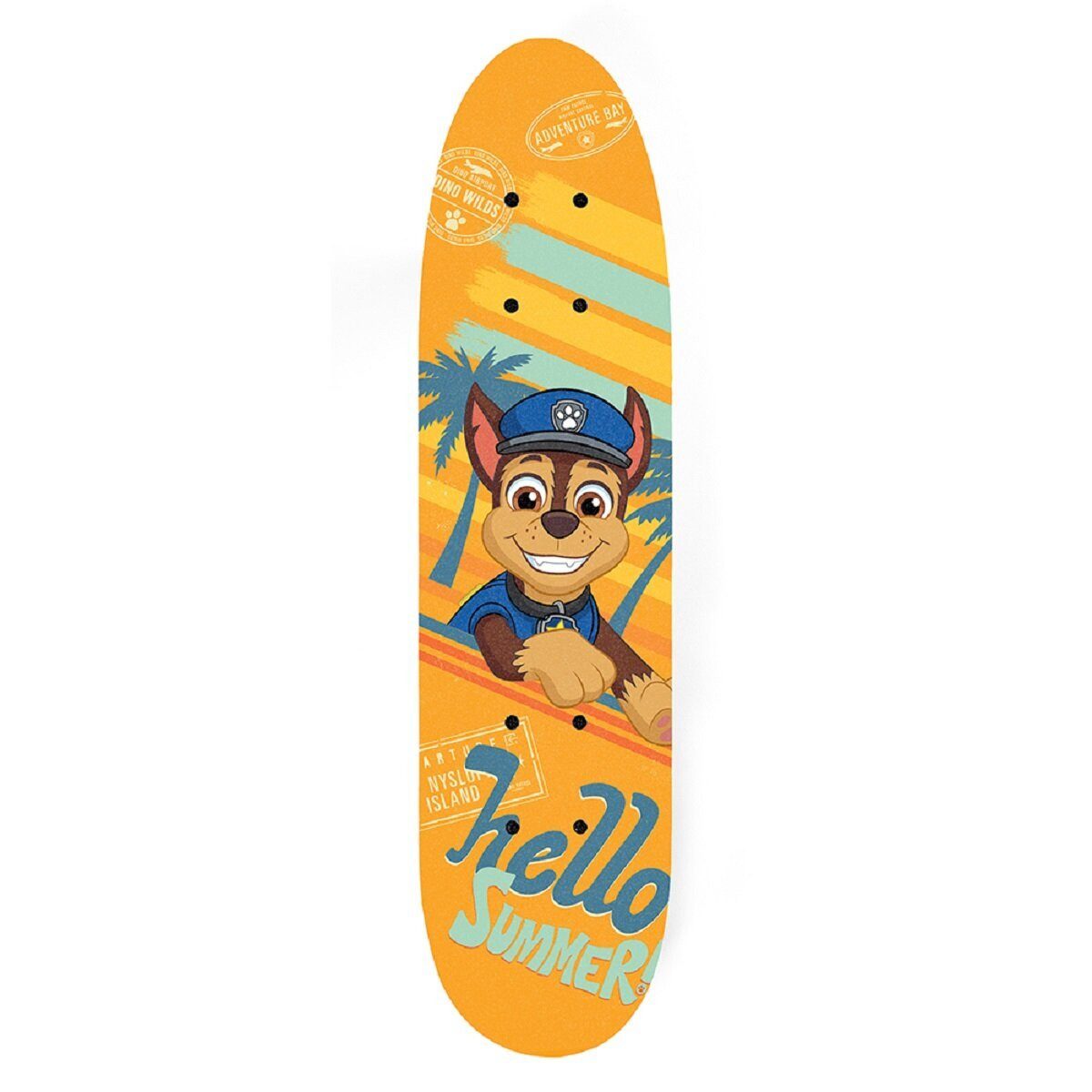 PAW PATROL Skateboard Paw Patrol Skateboard – Rutschfestes Holzboard für Kinder