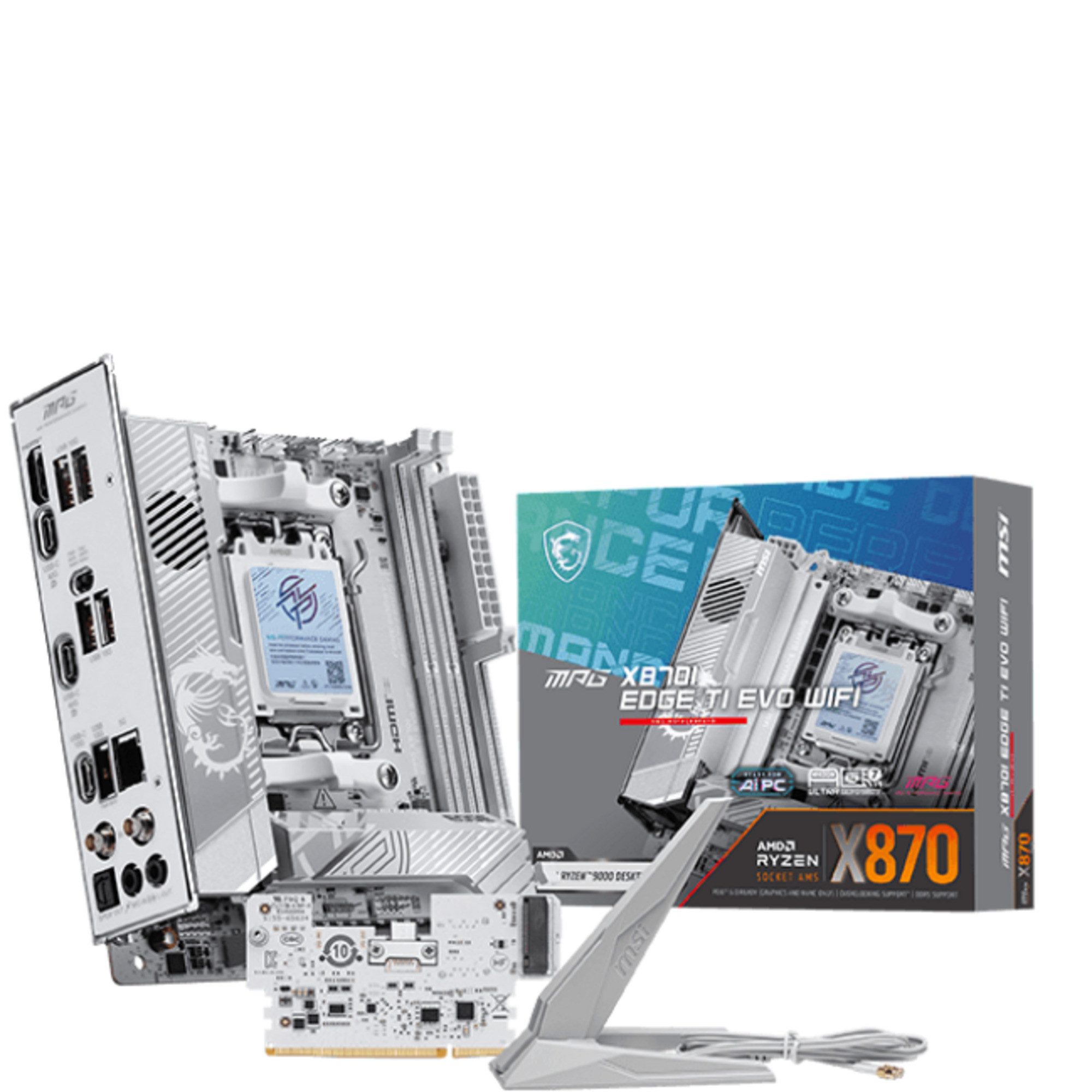 MSI MSI MPG X870I EDGE TI EVO WIFI, Mainboard Mainboard RGB Fusion