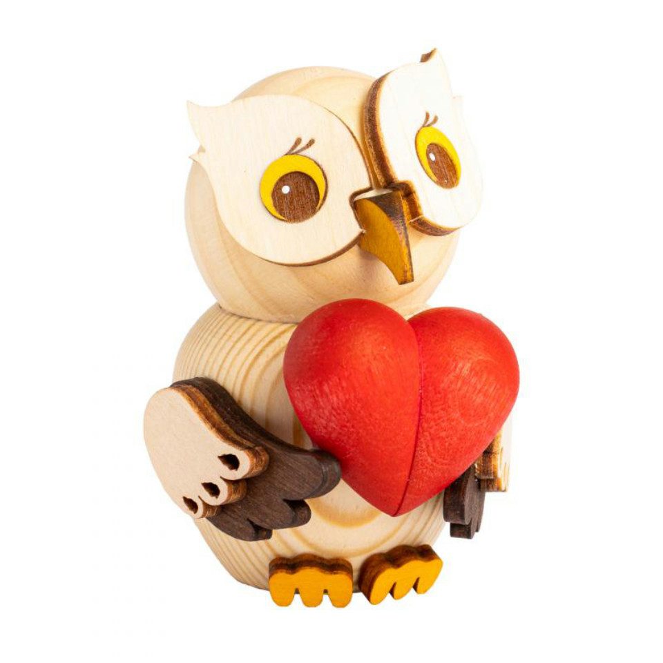 Kuhnert Sammelfigur Kuhnert Mini Eule mit Herz