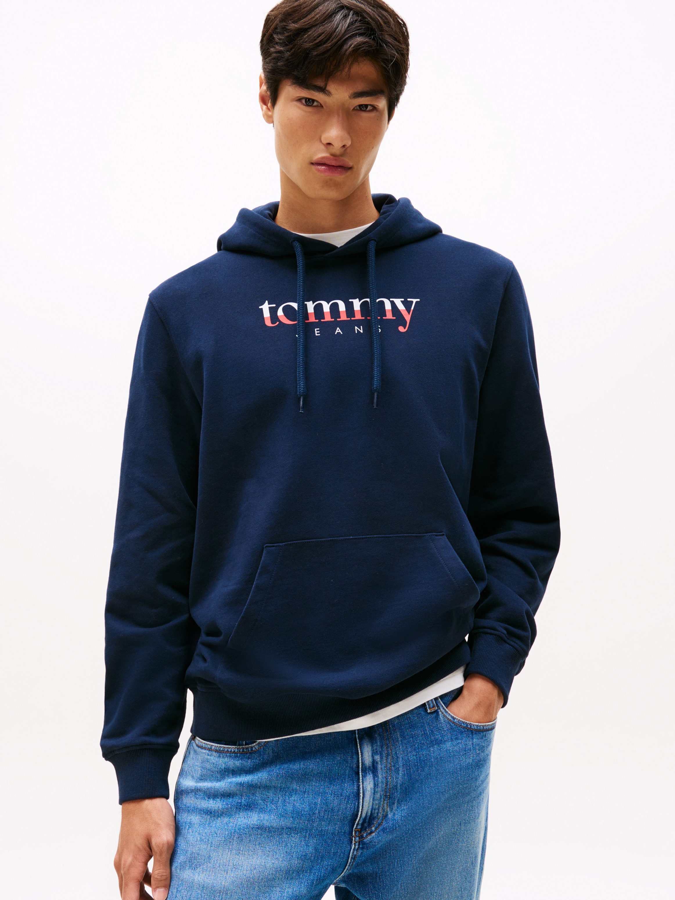 Tommy Jeans Hoodie TJM DNA Sweatshirt, Reuglar Fit, mit Logo günstig online kaufen