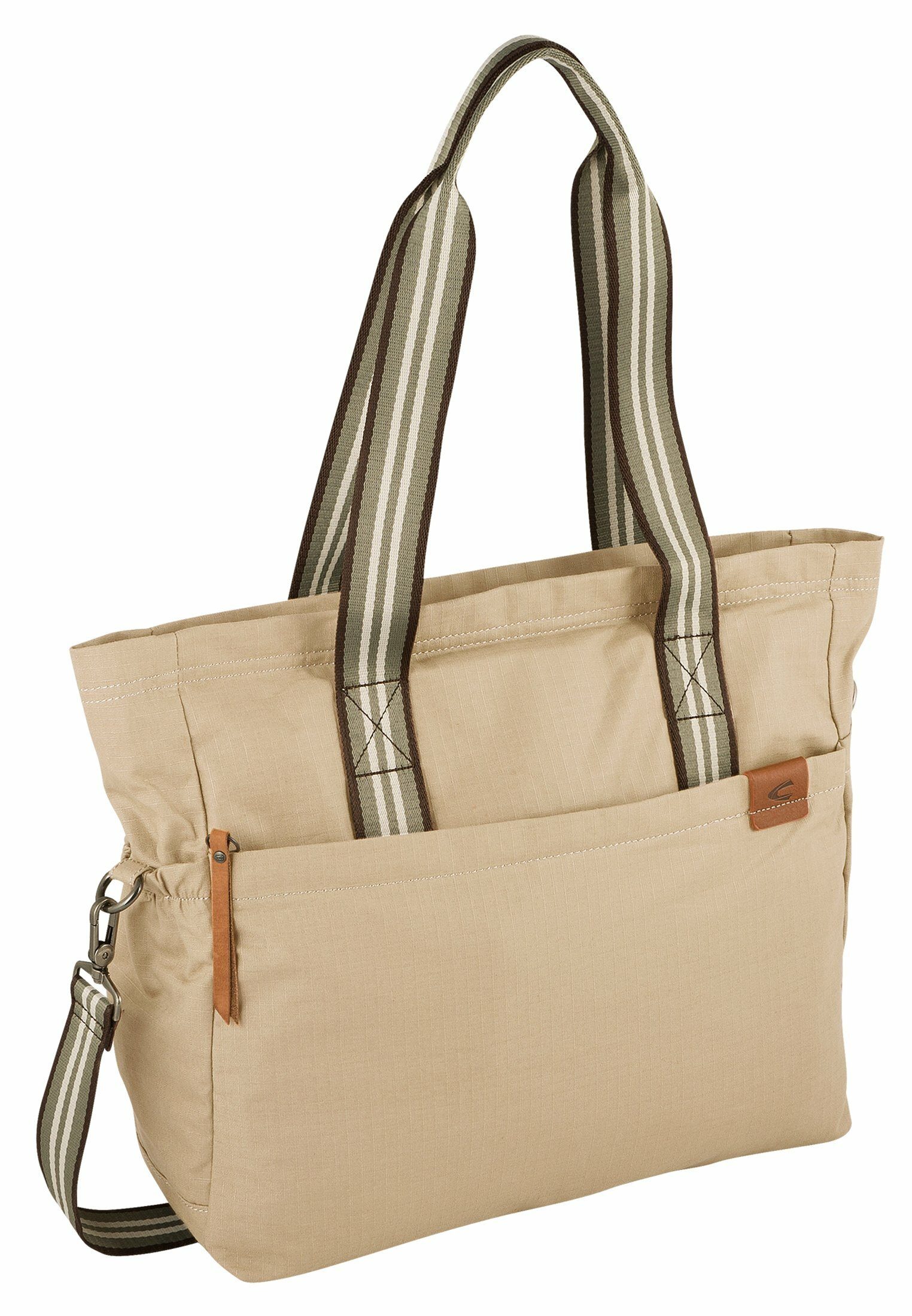 Shopper Zip active camel Schultertasche Beige Blair