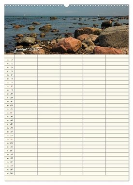 CALVENDO Wandkalender Rügen - Urlaubsparadies an der Ostsee - Familienplaner (Premium, hochwertiger DIN A2 Wandkalender 2023, Kunstdruck in Hochglanz)