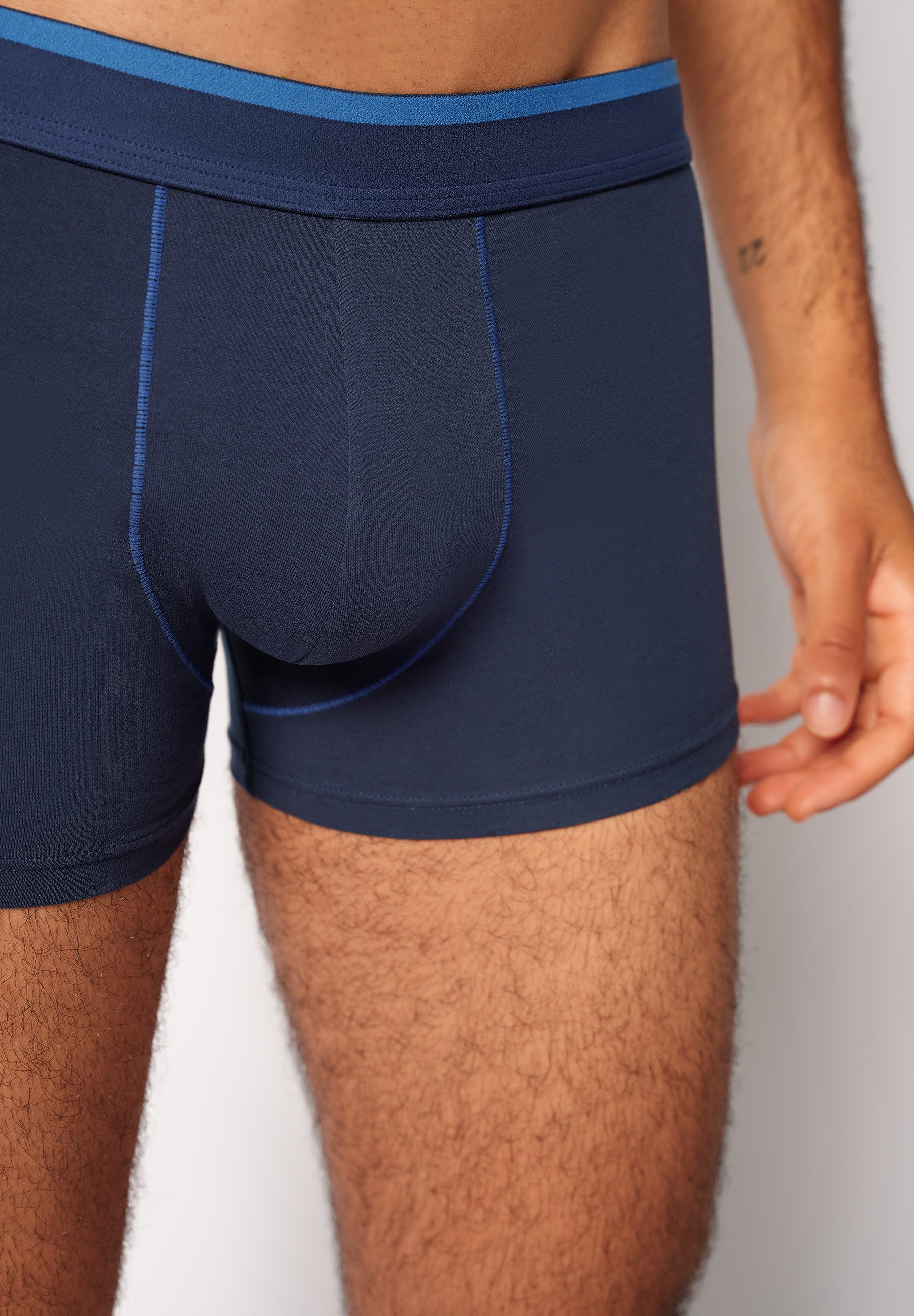 Skiny Slip Cotton Multipack (3er Pack) bequem, weich, ohne Einschneiden, hochwertiger Baumwollmix