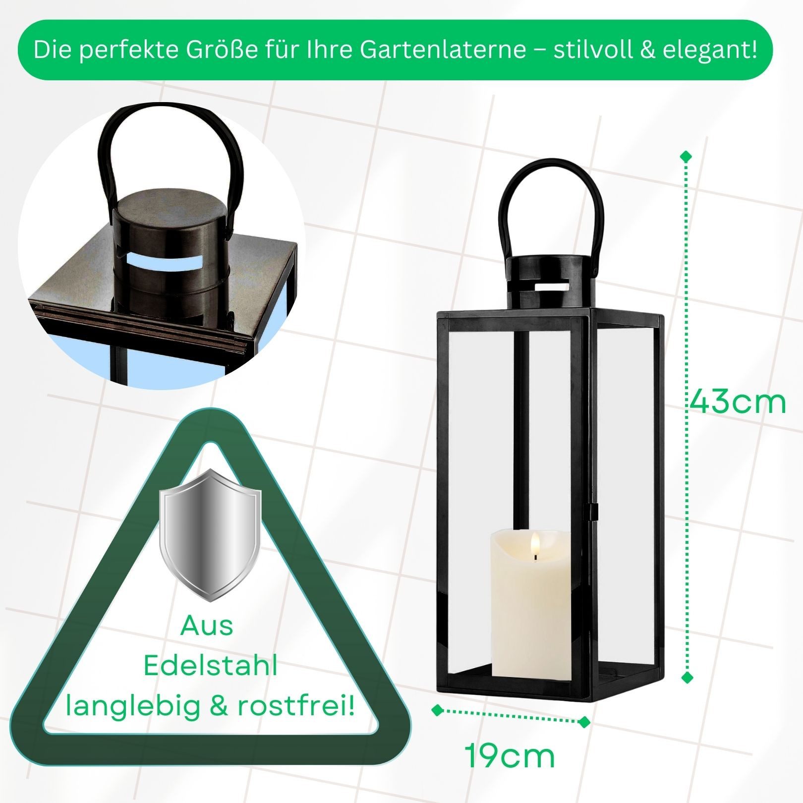 Marrakesch Orient & Mediterran Interior Kerzenlaterne Laterne Gartenlaterne günstig online kaufen