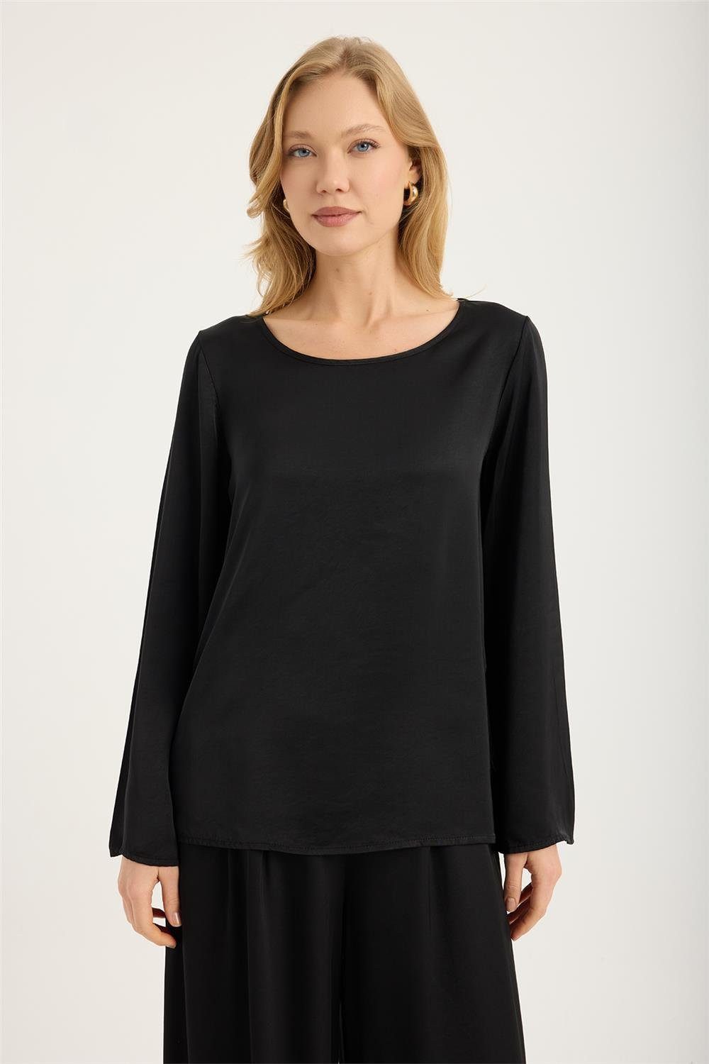 HomeStore Blusentop Rundhalsbluse