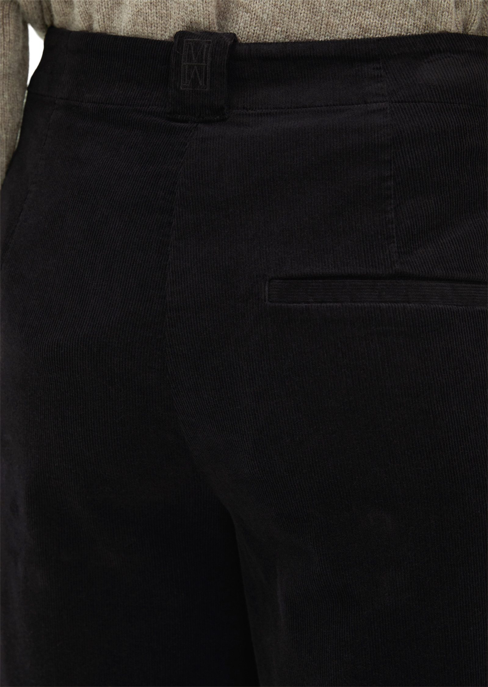 Marc O'Polo Samthose Model Margo wide aus Organic Cotton-Stretch
