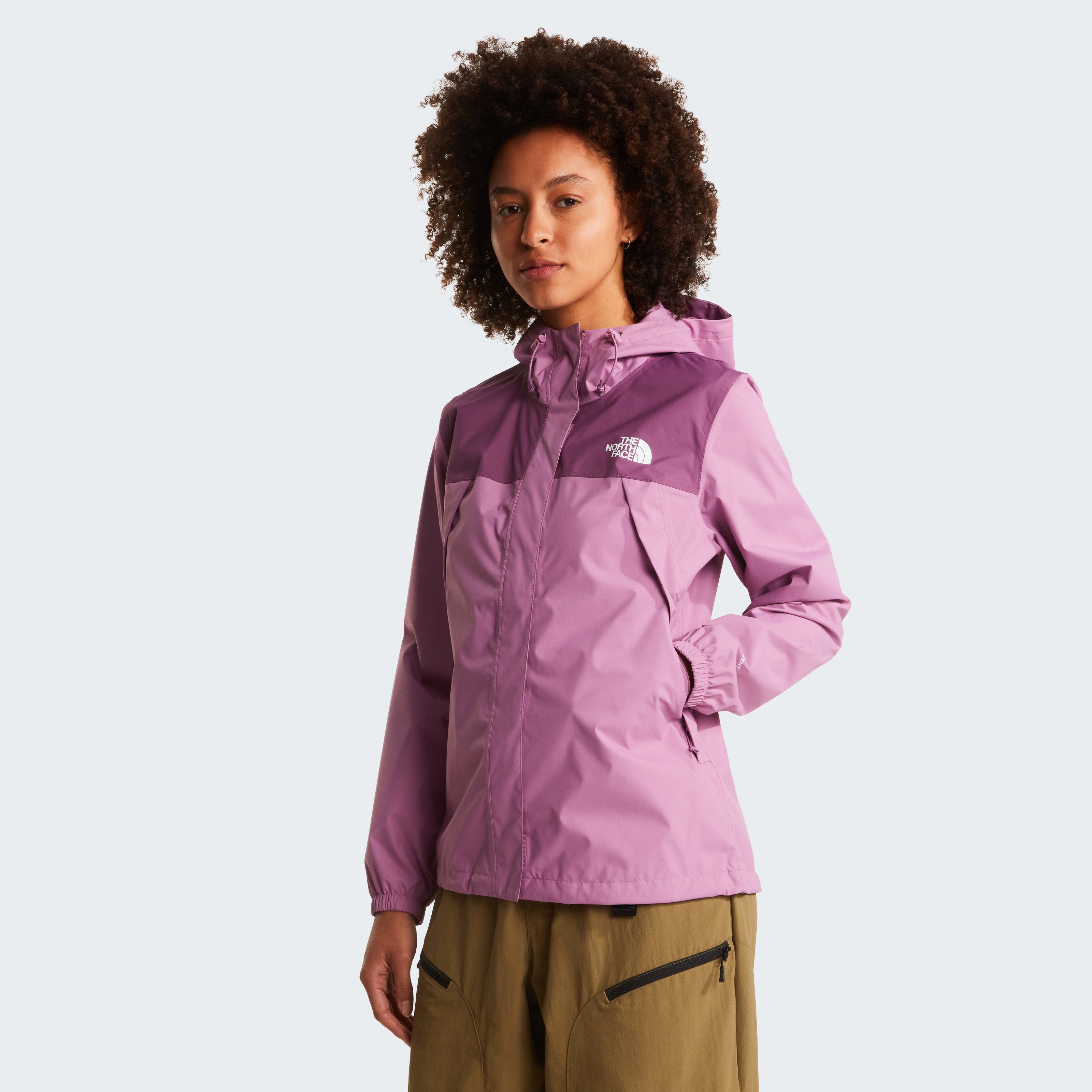 The North Face Regenjacke W ANTORA RAIN JACKET wasserdichtes DryVent™-Außenmaterial, winddicht