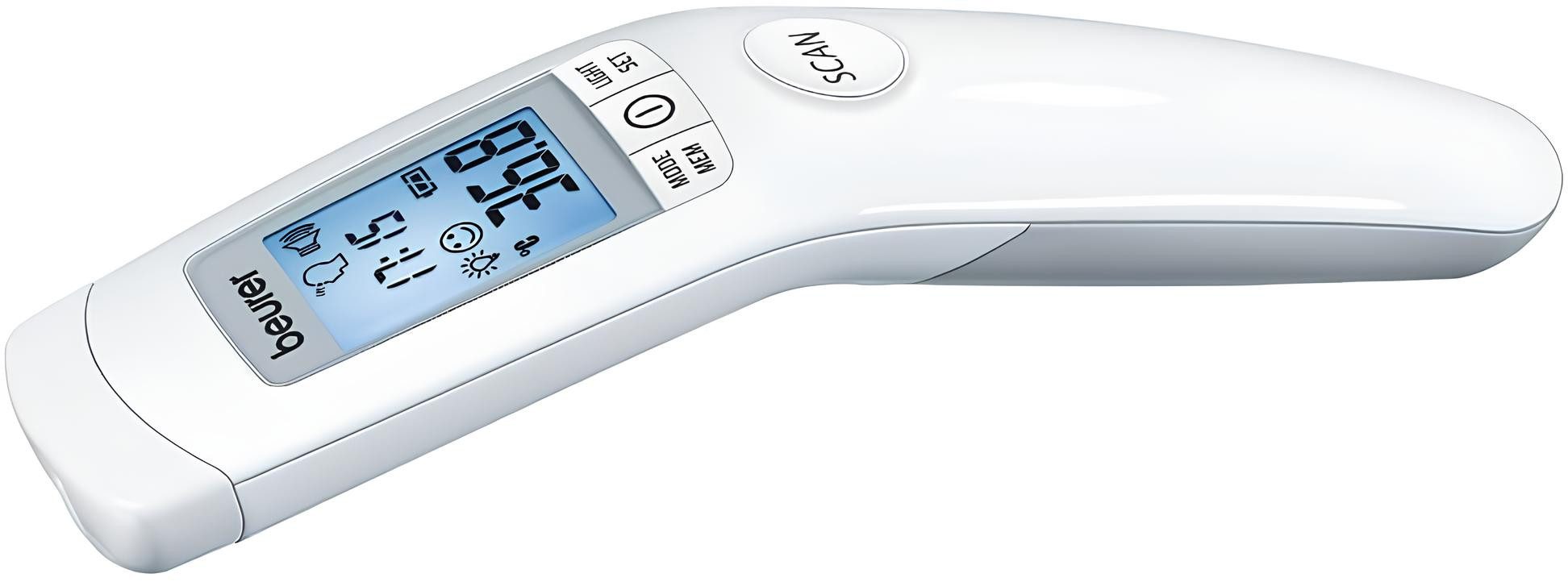 BEURER Fieberthermometer Infrarot kontaktlos Stirn Baby & Erwachsene, 1-tlg.