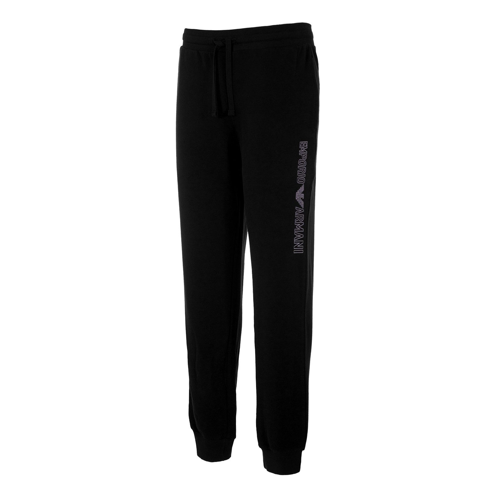 Emporio Armani Loungehose Trousers mit Markendruck günstig online kaufen
