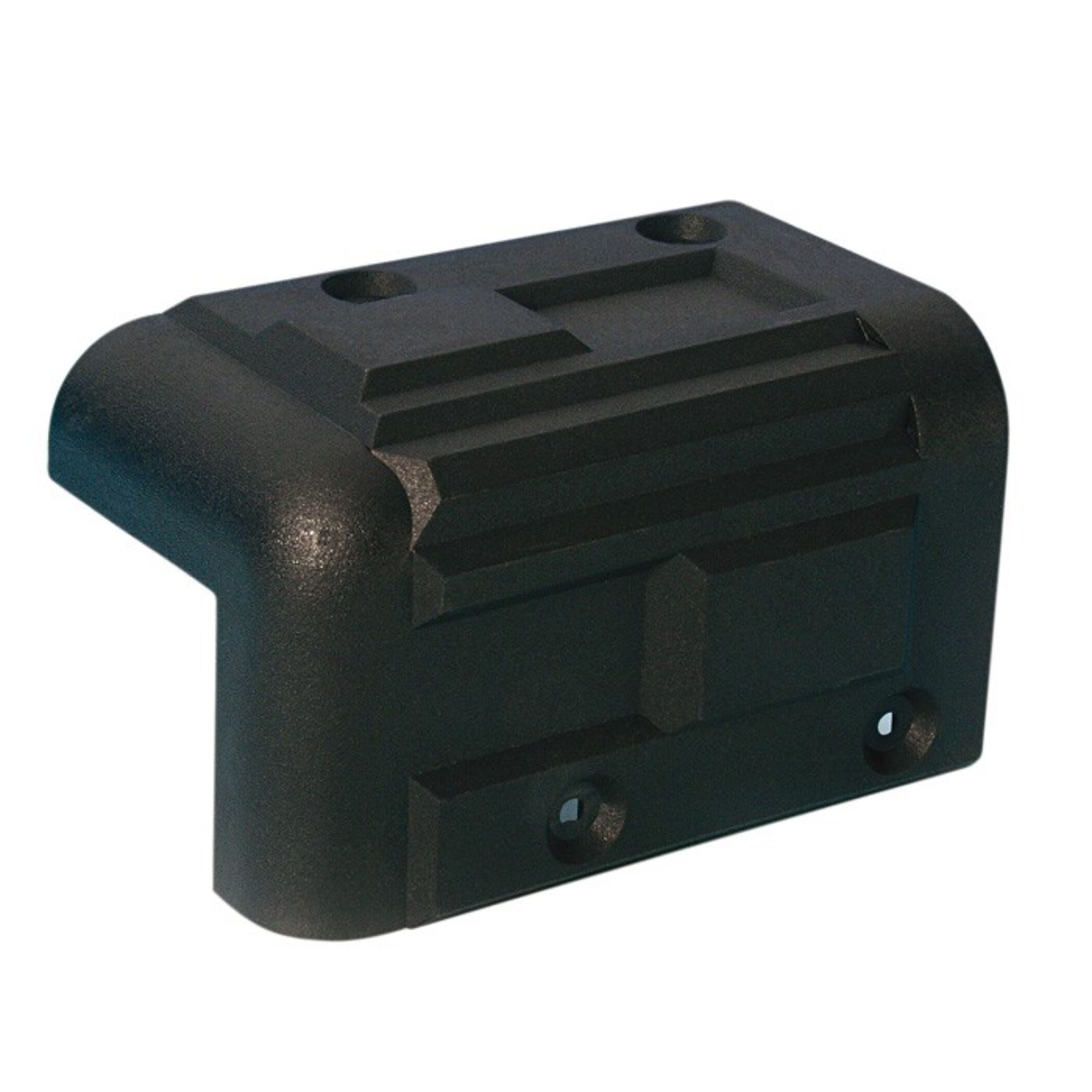 Adam Hall Eckprofil (Fittings, Ecken), 4071 Ecke Stapelbar Kunstoff schwarz - Ecke