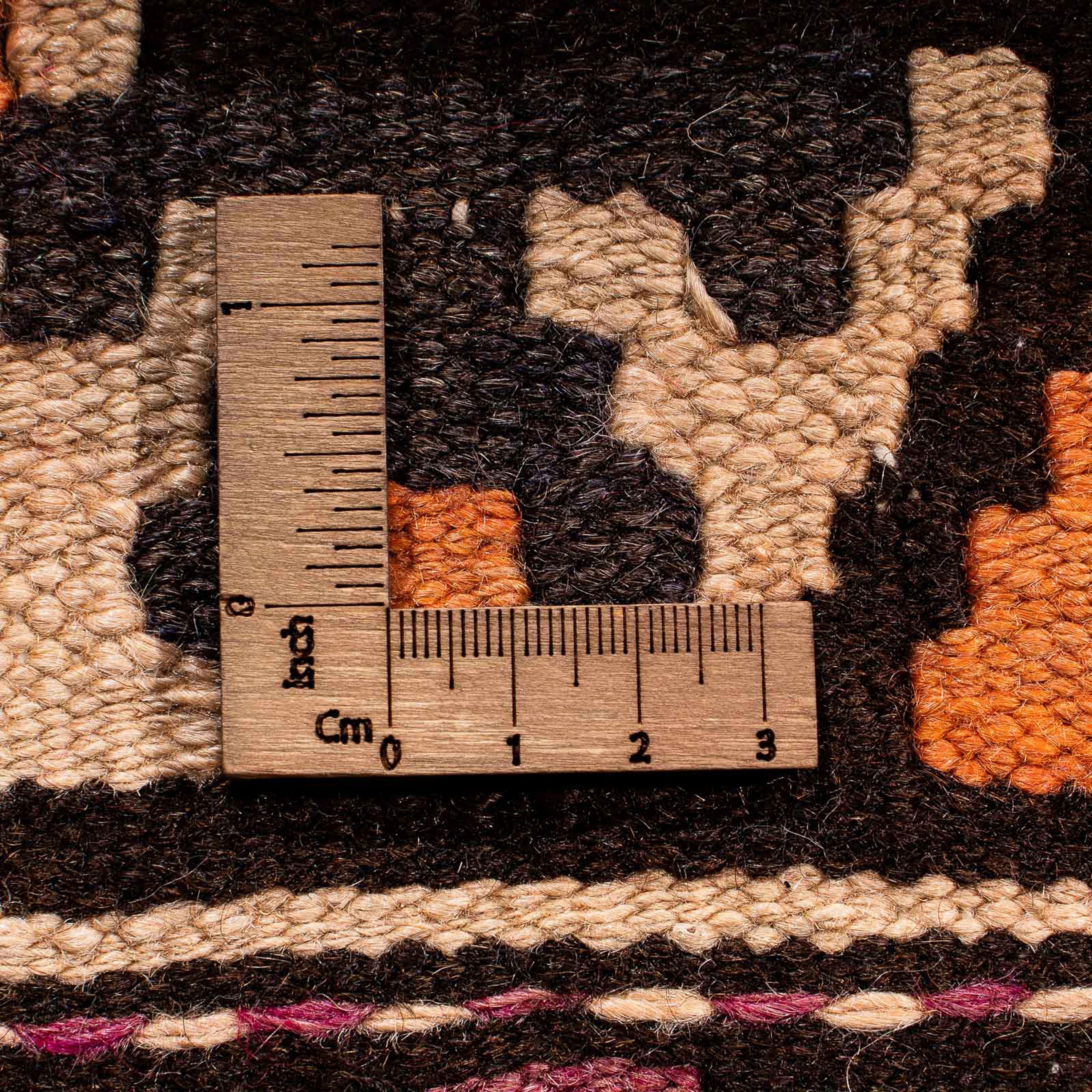 mehrfarbig, Höhe: cm - Old rechteckig, 305 - 5 Wollteppich mm, Kelim Wohnzimmer, morgenland, - x 145 Einzelstück