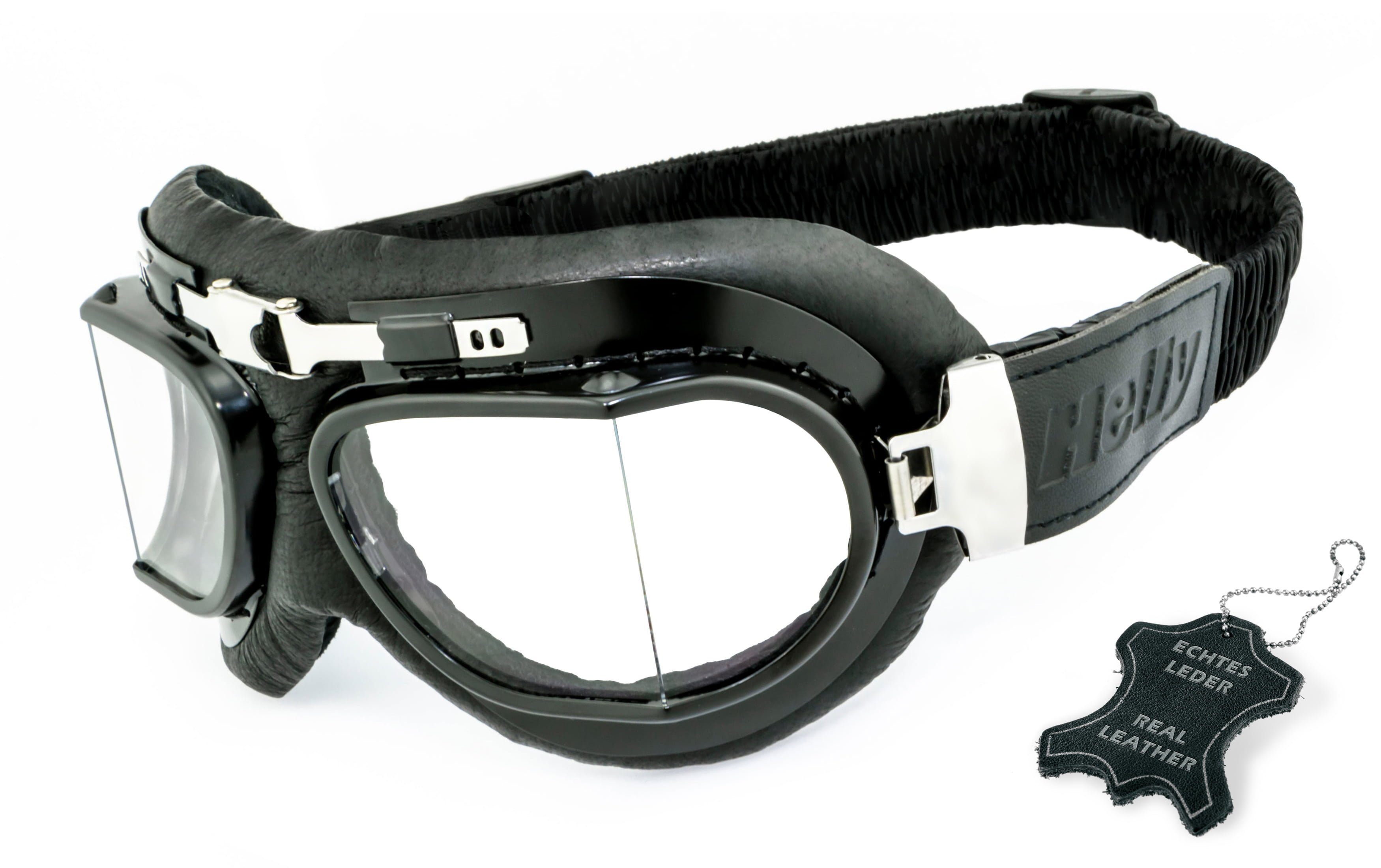 Helly - No.1 Bikereyes Motorradbrille 1410b-n, Motorradbrille mit Kunststoff-Sicherheitsglas