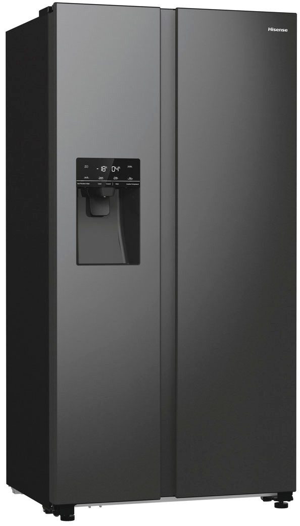 Hisense Side-by-Side RS5P535NTFE, 178,6 cm hoch, 91,5 cm breit, Wasser-/Eisspender