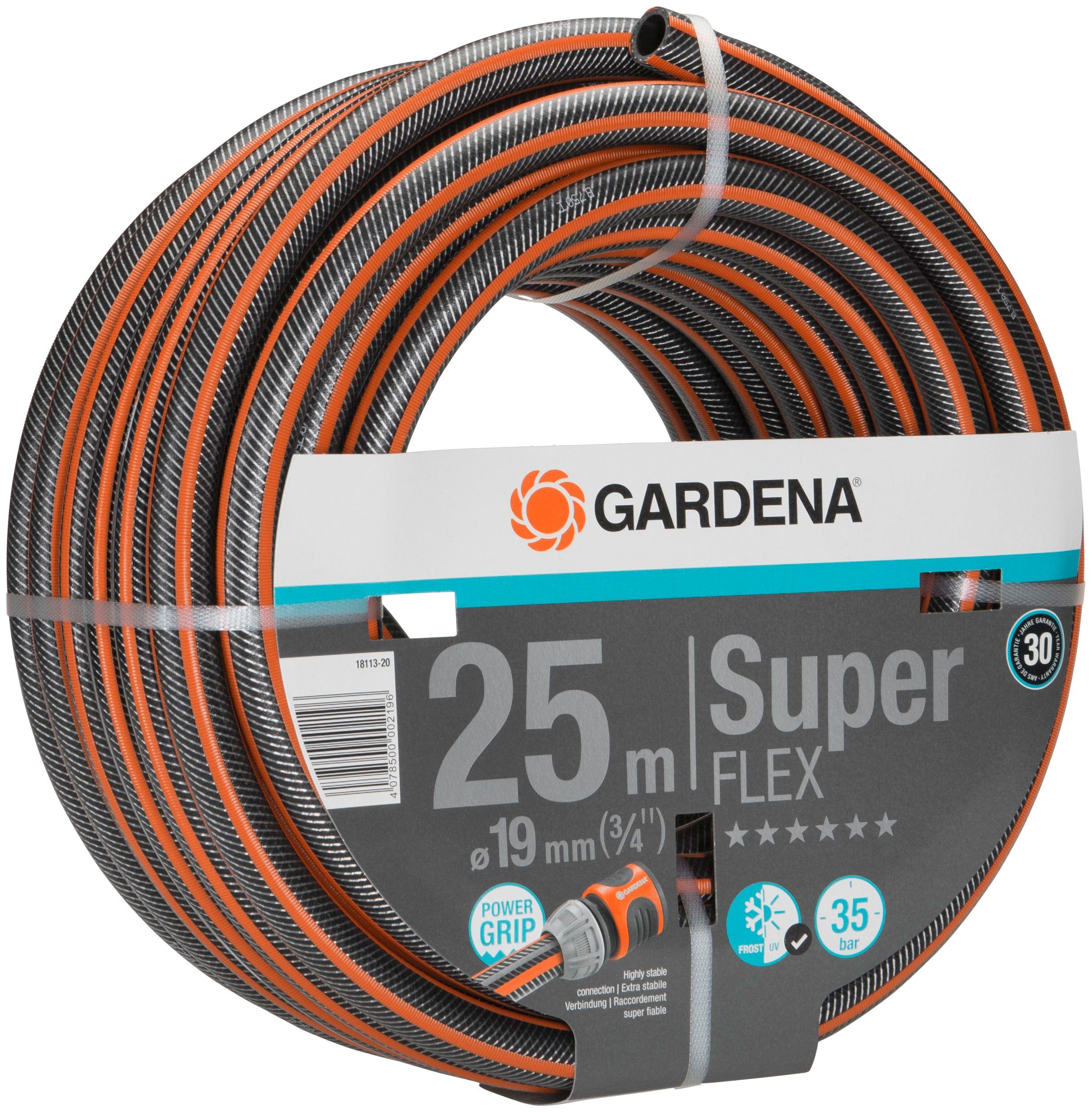 GARDENA Gartenschlauch »Premium SuperFLEX, 1811320«, L 25 m, 19 mm (3