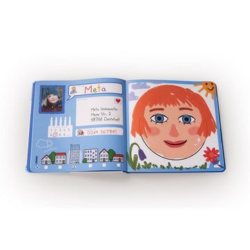 Anybook Poesiealbum Freundinnen & Freunde: Das Freundebuch, mit lustigen Symbolen & über 500 Stickern