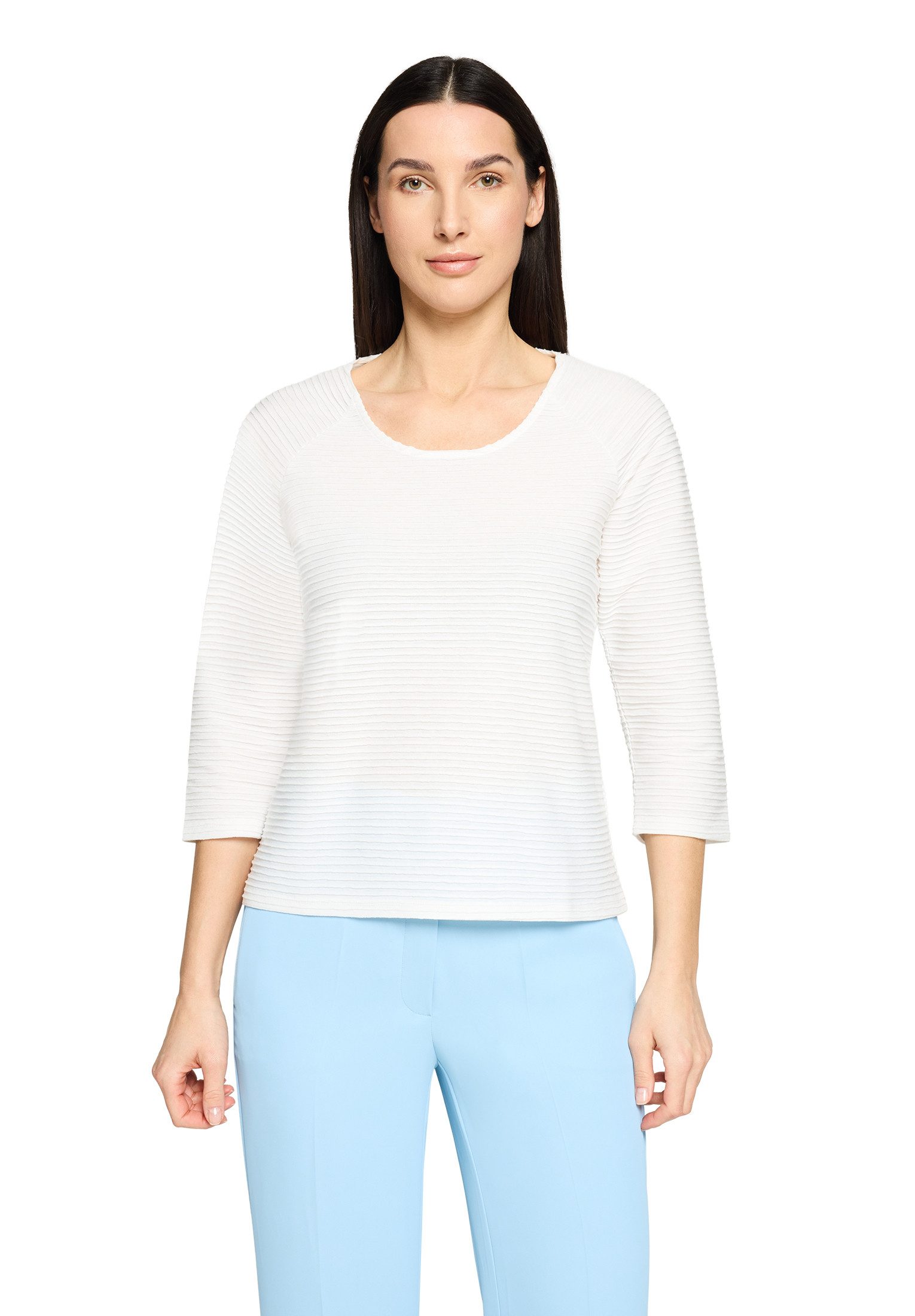 Betty Barclay 3/4-Arm-Shirt Damen mit Rippenstruktur (1-tlg)