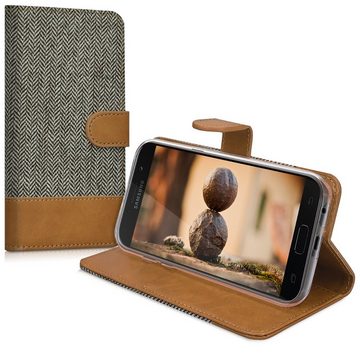 kwmobile Handyhülle Wallet Case für Samsung Galaxy A5 (2017), Hülle mit Ständer - Handyhülle Kartenfächer