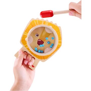 Haba Spielzeug-Musikinstrument Klangspielset Löwenstark, (Set, 5 tlg., 1), mit praktischem Griff für kleine Kinderhände