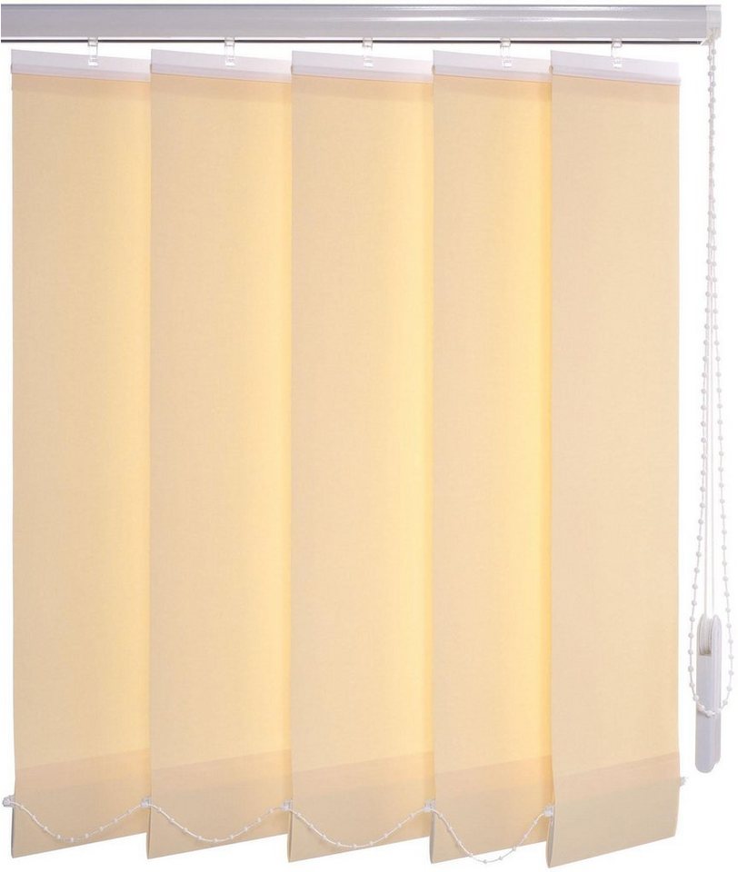 Lamellenvorhang Vertikalanlage 89 mm, Liedeco, mit Bohren, Vielseitiger  Einsatz im Wohnbereich, sowie im Büro