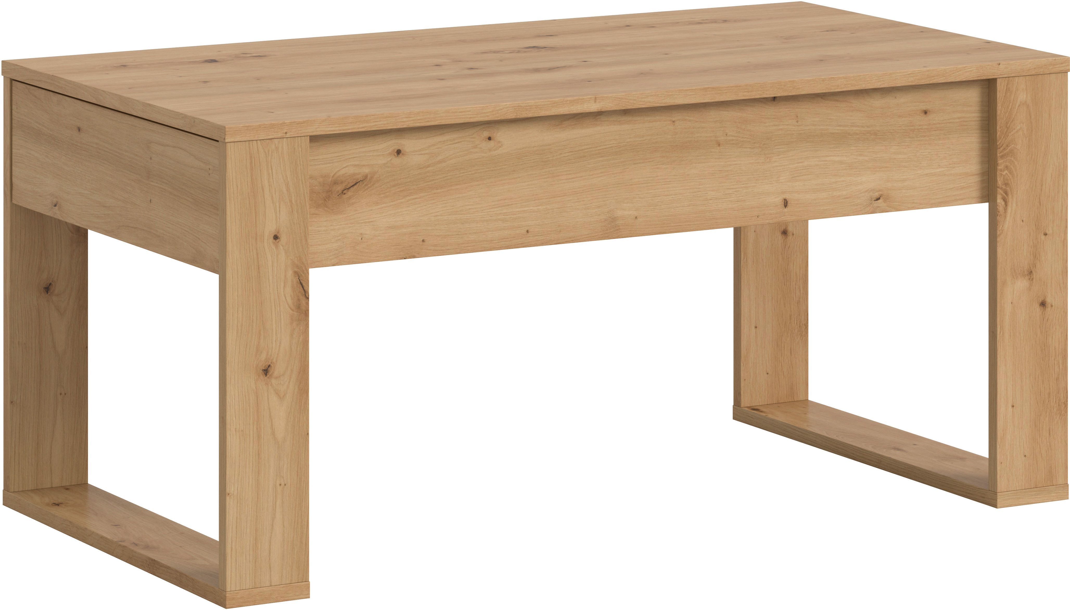 INOSIGN Couchtisch LÖMA, Breite 110 cm, inkl. 2 Schubkästen, mit Kufengestell, Beistelltisch, Tisch, Coffeetable, Wohnzimmertisch