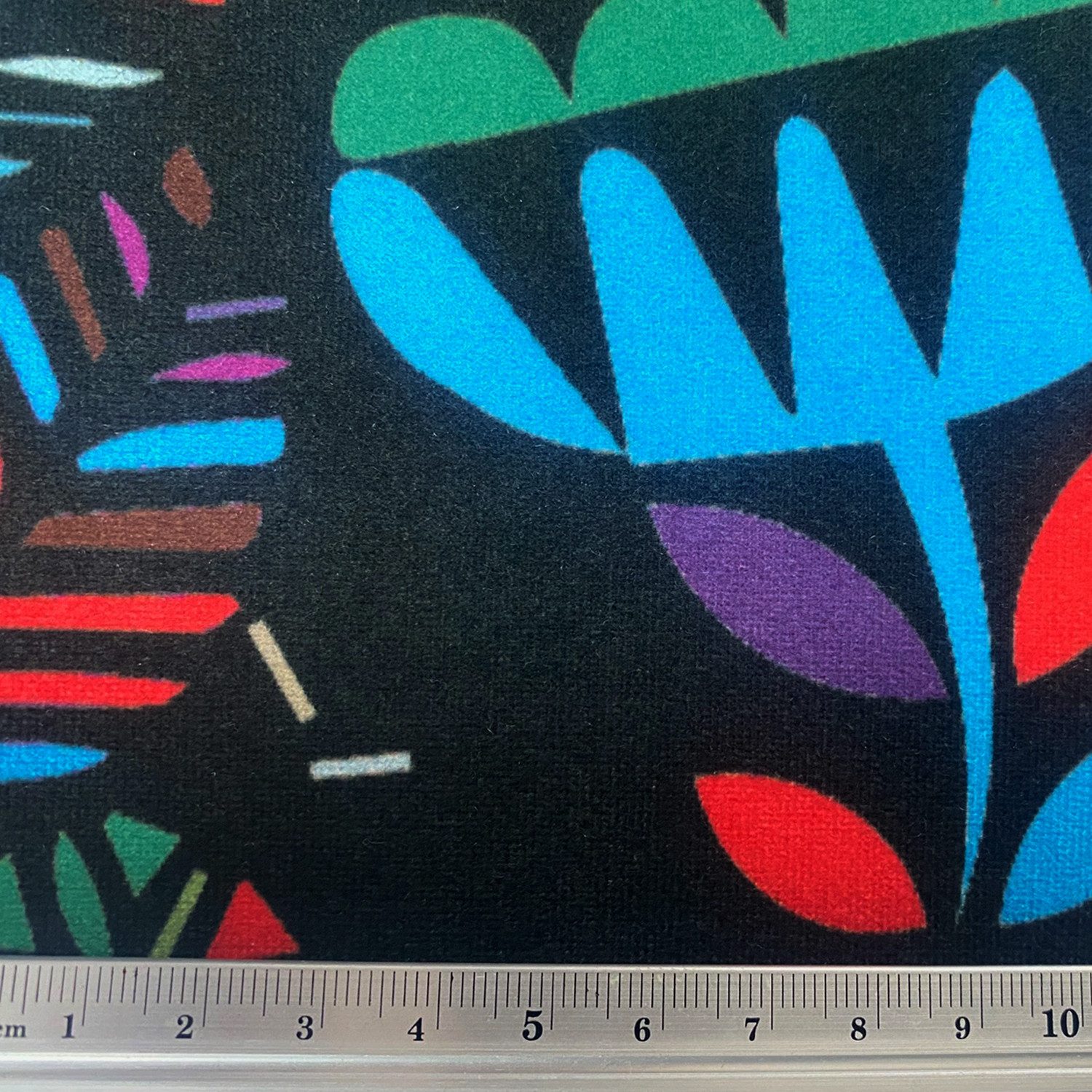 novely® Stoff novely® BASEL FOLINE Art Deco - Bedruckter Polsterstoff - Ultraweicher, Robust, Kuschelweich, Pflegeleicht, Meterware, 1lfm