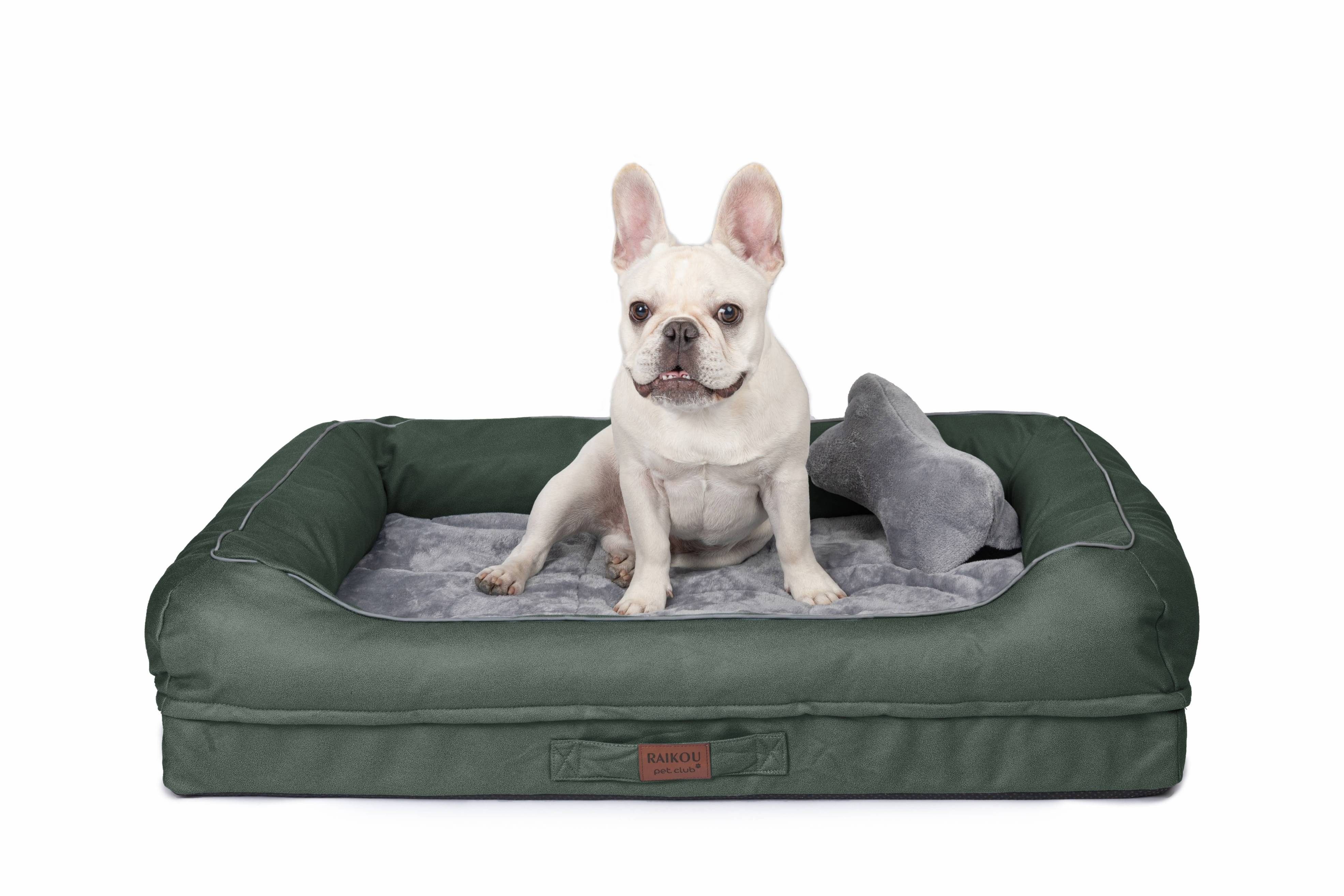 RAIKOU Hundematte Hundebett mit Abnehmbarem Kissen, Schlafplatz Hundesofa T günstig online kaufen