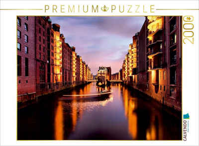 CALVENDO Puzzle CALVENDO Puzzle Stadt Hamburg 2000 Teile Lege-Größe 90 x 67 cm Foto-Puzzle Bild von FotoDeHRO, 2000 Puzzleteile