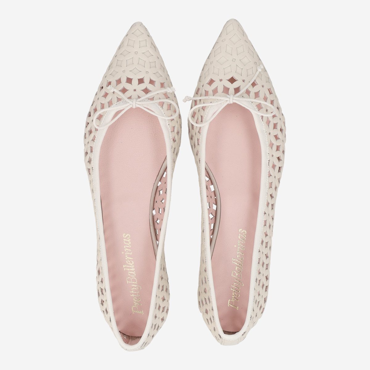 Pretty Ballerinas Pretty Ballerinas 52.577 COTON PERLA, Ballerina, Beige, Damen Ballerina