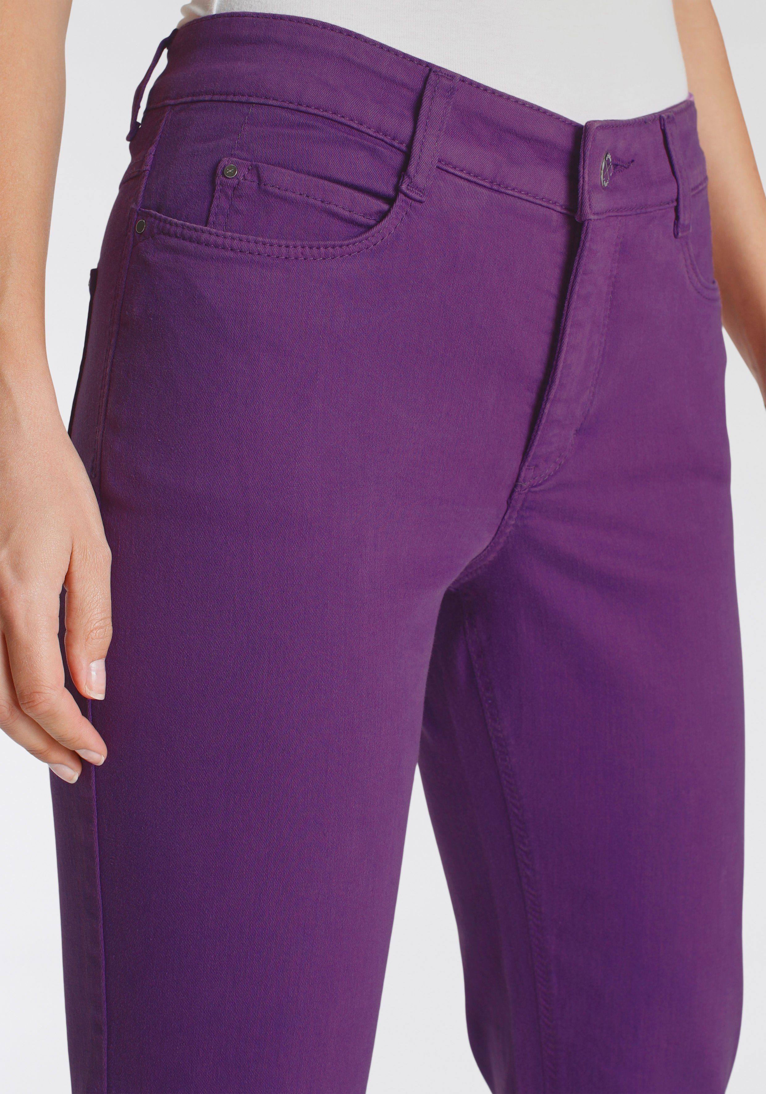 MAC Stretch-Jeans den purple mit Dream Stretch für Sitz perfekten magic