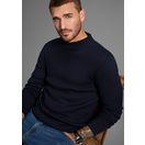 Bruno Banani Stehkragenpullover in Rippstrickoptik