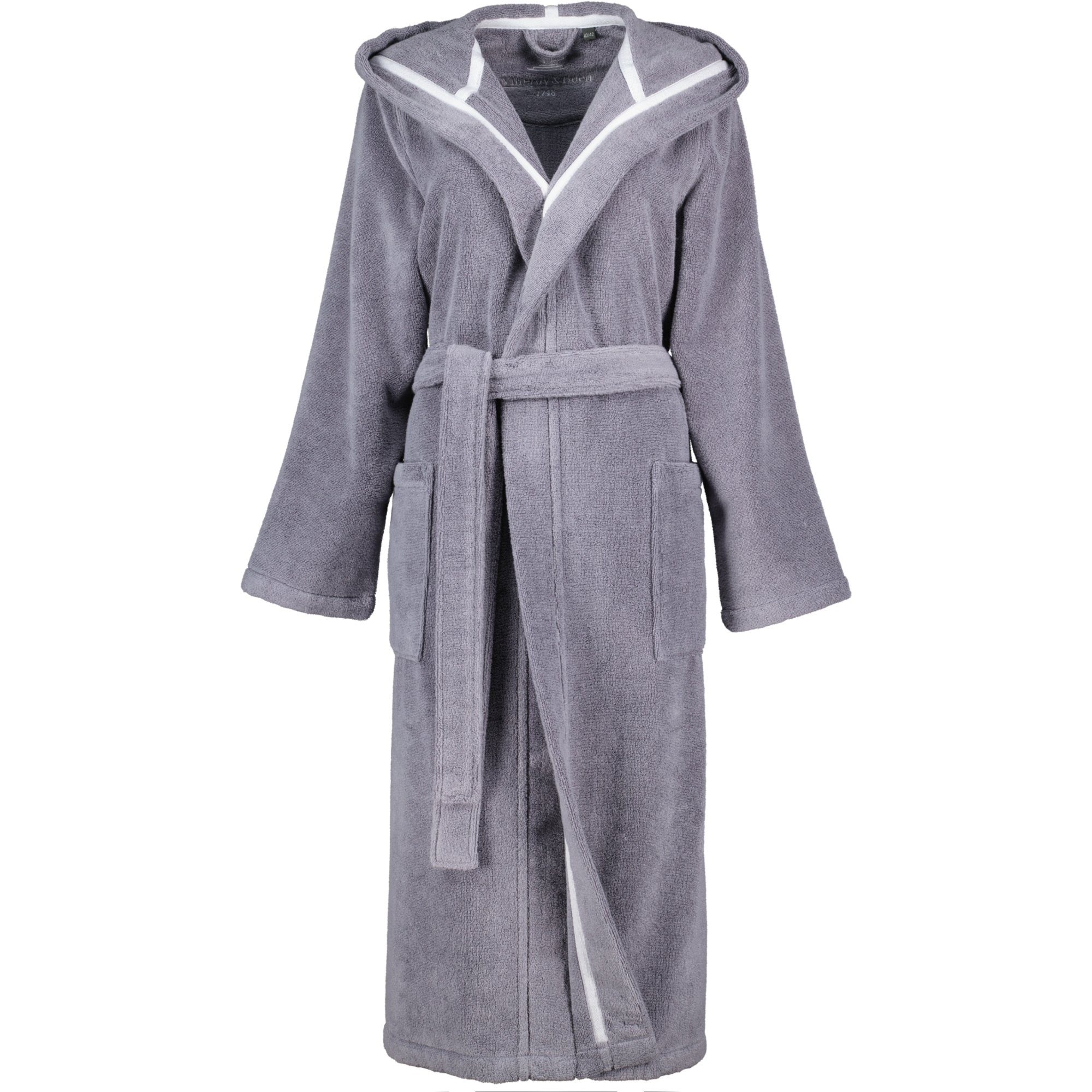 Villeroy & Boch Damenbademantel 2521 Kapuze Frottier, Kapuze, 100% Baumwoll günstig online kaufen