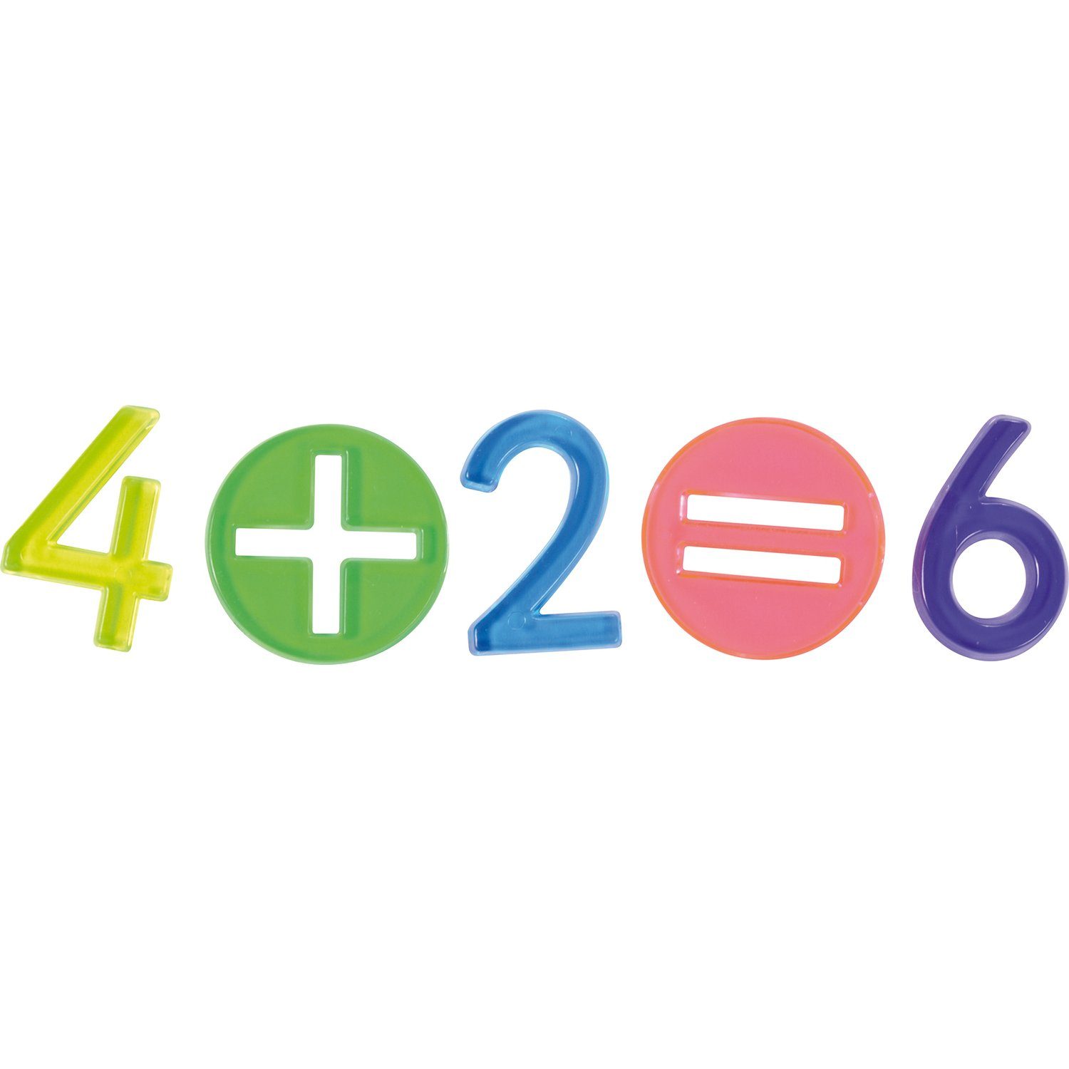 EDUPLAY Mathe-Zeichen Experimentierkasten Regenbogen Zahlen und