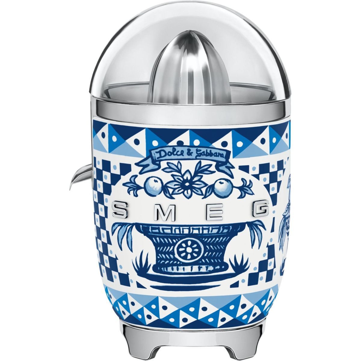 Smeg Zitruspresse CJF01DGBEU Dolce&Gabbana Zitruspresse blu